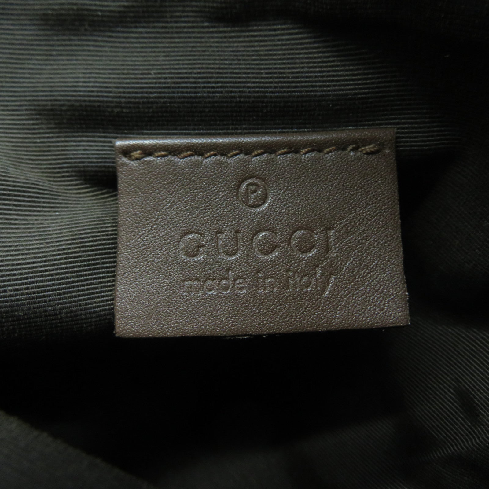 GUCCI 帆布Handbag手挽袋啡色