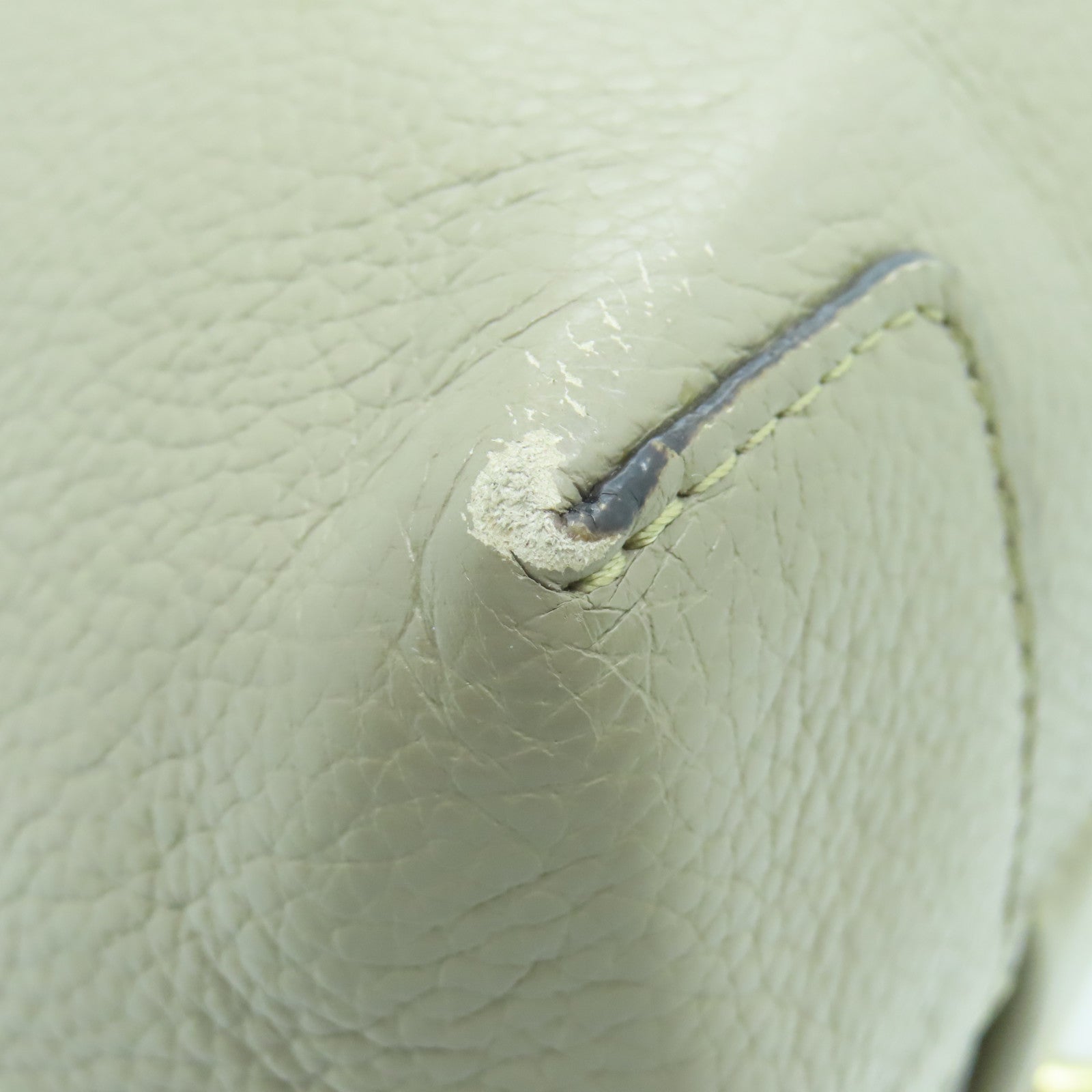 SEE BY CHLOE 牛皮皮革2way Shoulder Bag金扣手挽肩背兩用袋米色