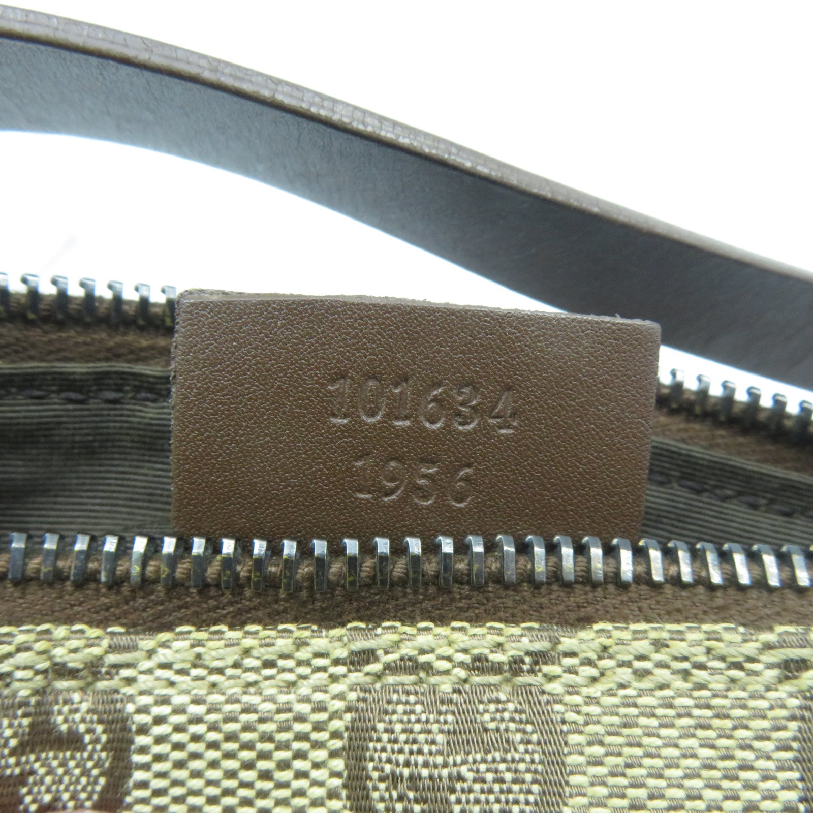 GUCCI 帆布Handbag手挽袋啡色