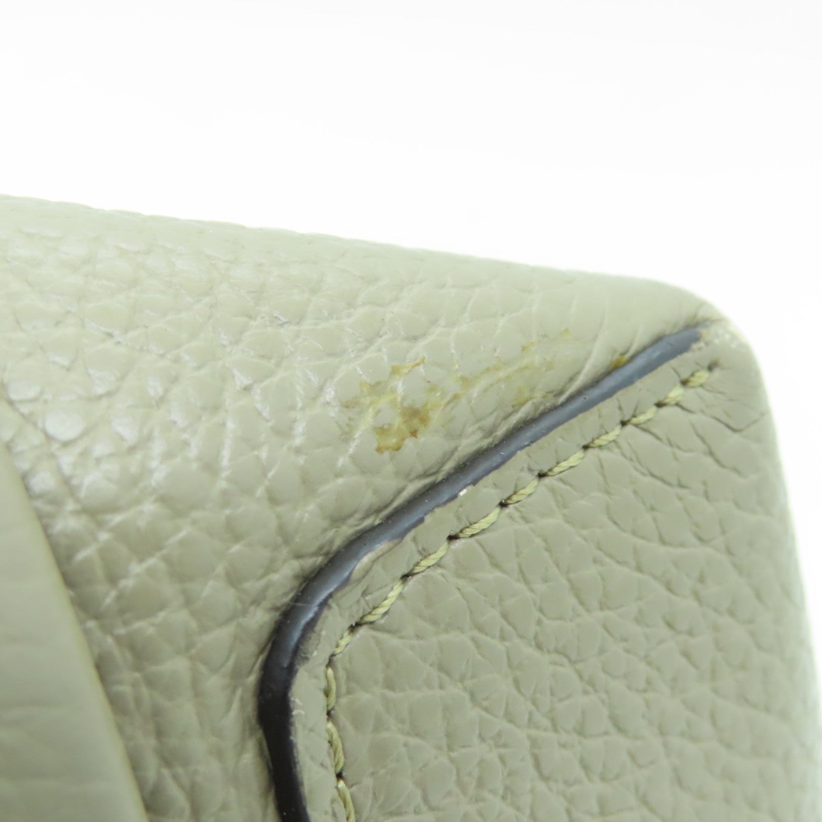 SEE BY CHLOE 牛皮皮革2way Shoulder Bag金扣手挽肩背兩用袋米色