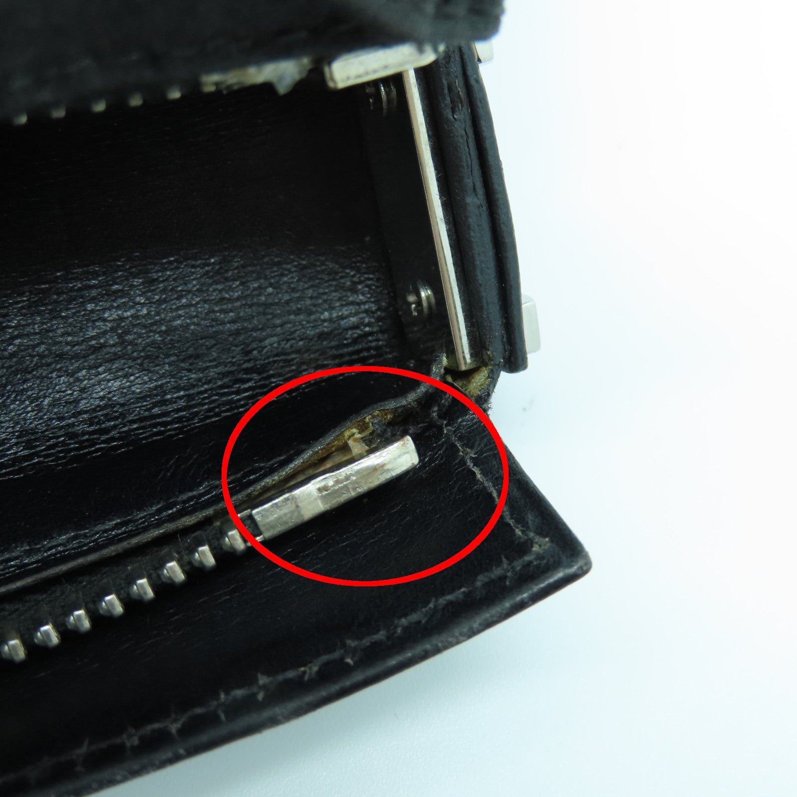 HERMES 帆布Yech Bag銀扣肩背袋黑色