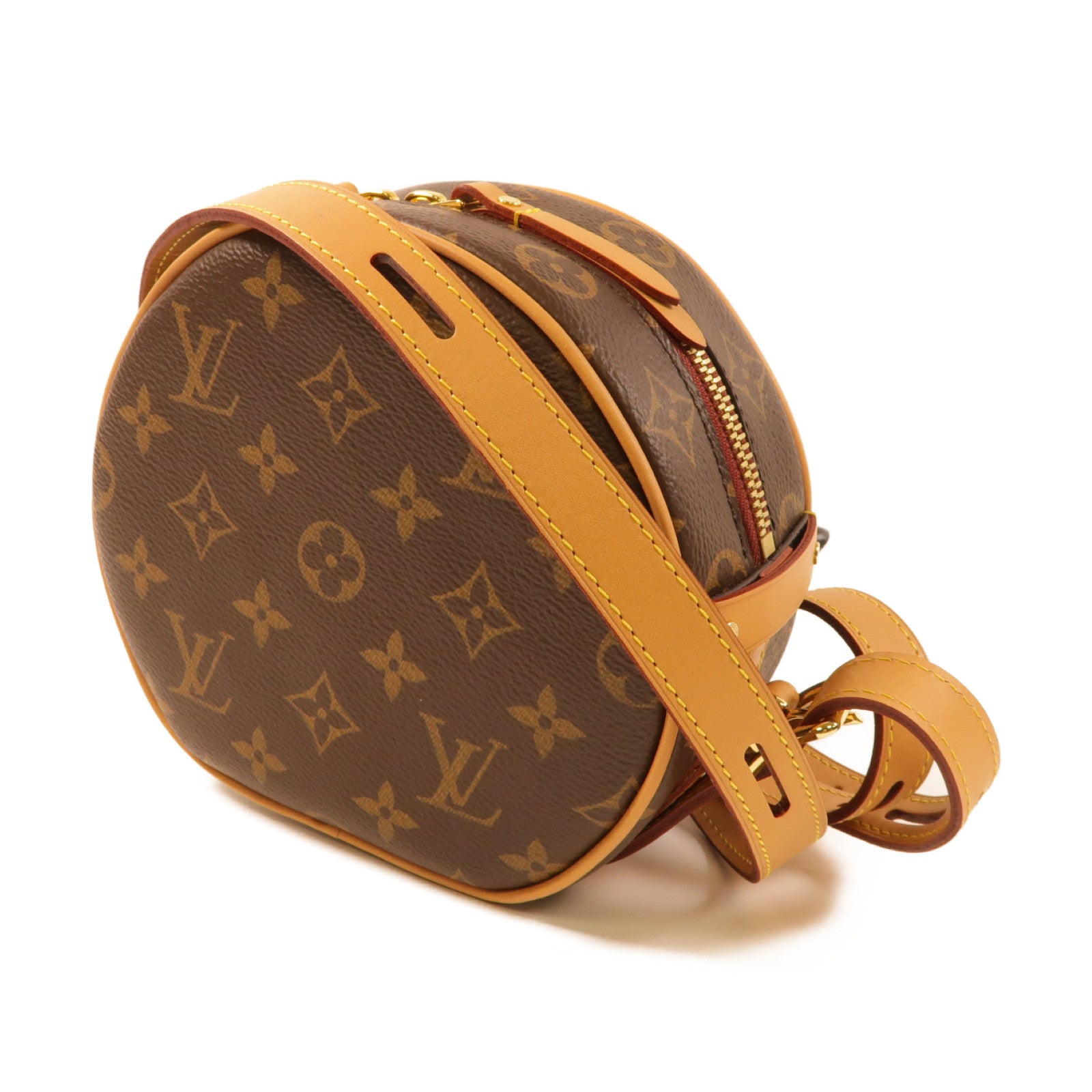 LOUIS VUITTON Monogram Botic Chapeau Souple PM金扣肩背袋啡色