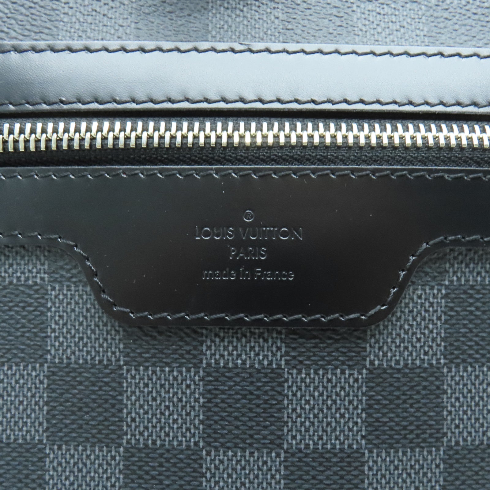 LOUIS VUITTON Damier Pilot Case銀扣行李箱黑色