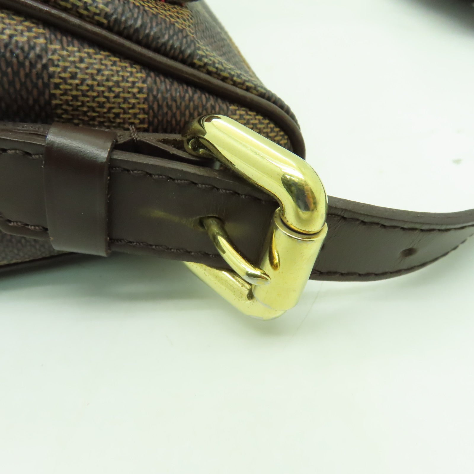 LOUIS VUITTON 【激減優惠】Damier Ravello GM金扣肩背袋啡色
