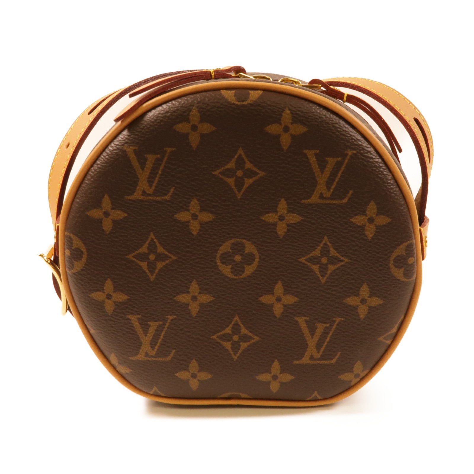 LOUIS VUITTON Monogram Botic Chapeau Souple PM金扣肩背袋啡色