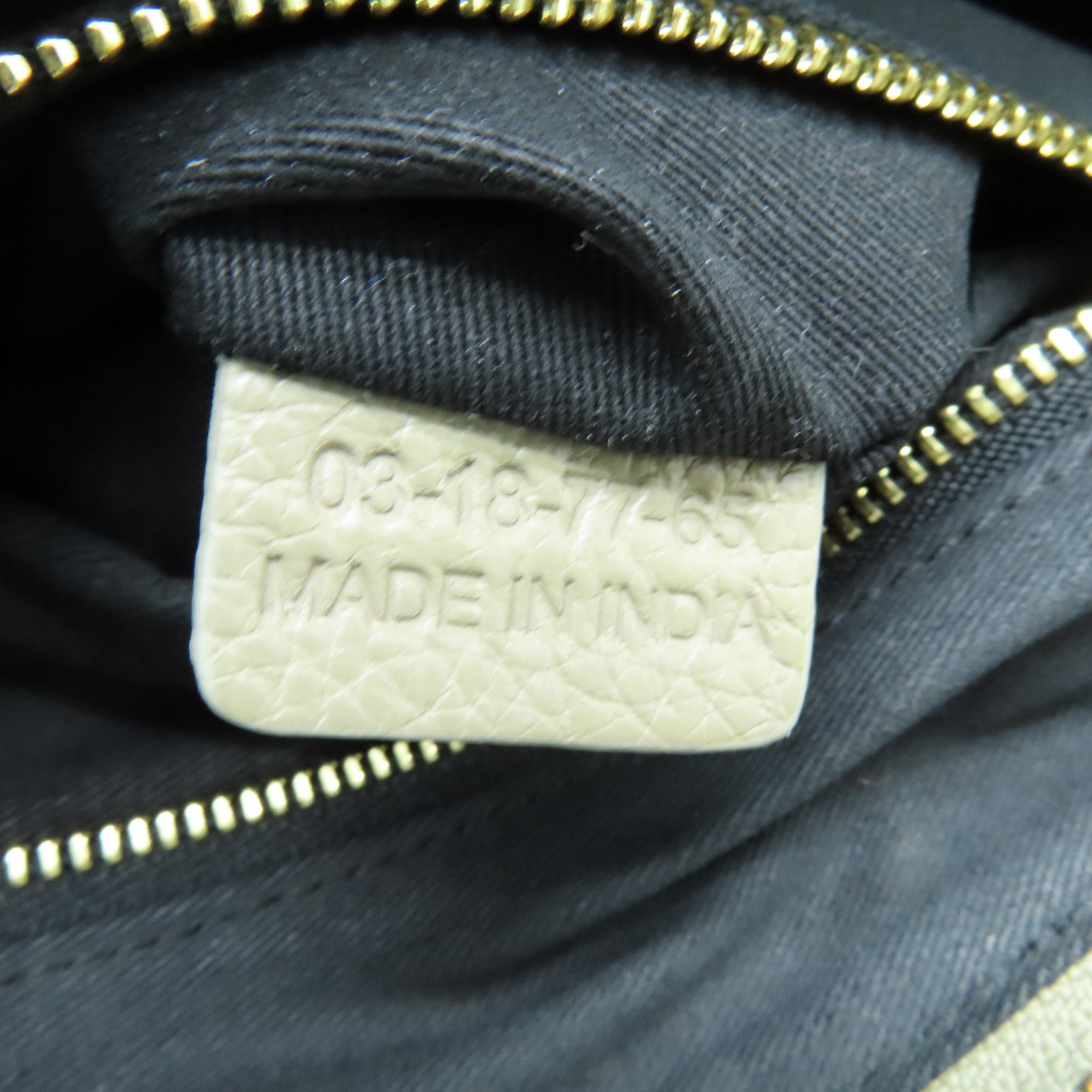 SEE BY CHLOE 牛皮皮革2way Shoulder Bag金扣手挽肩背兩用袋米色