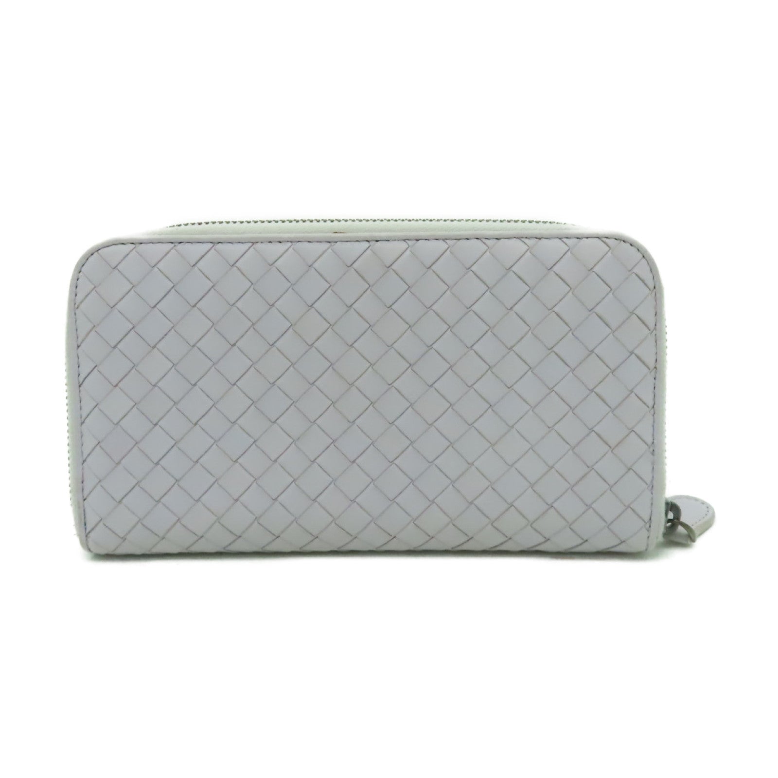 BOTTEGA VENETA 羊皮皮革Long Wallet長錢包淺紫色