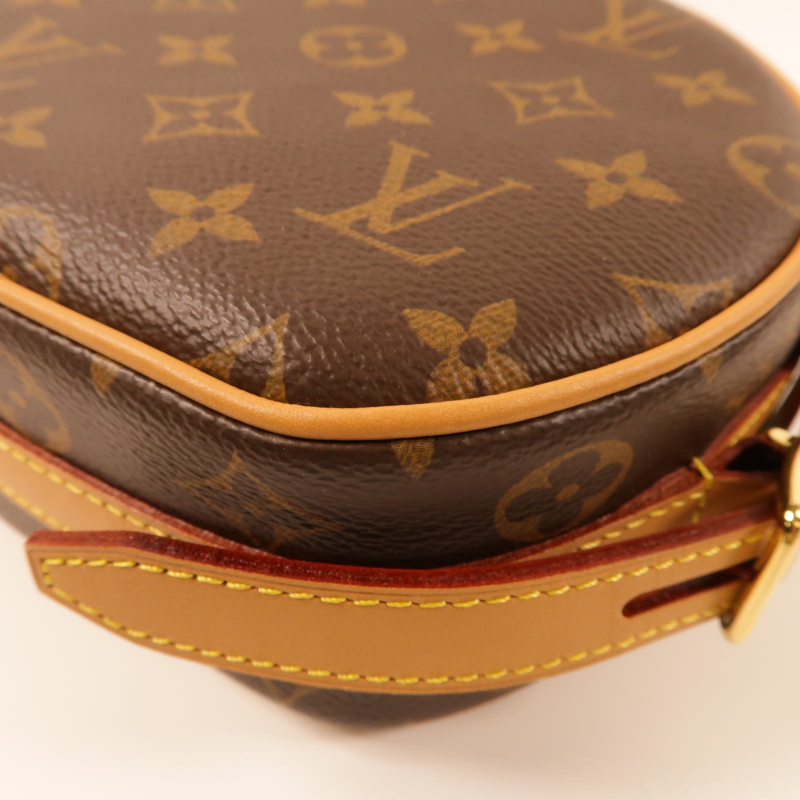 LOUIS VUITTON Monogram Botic Chapeau Souple PM金扣肩背袋啡色