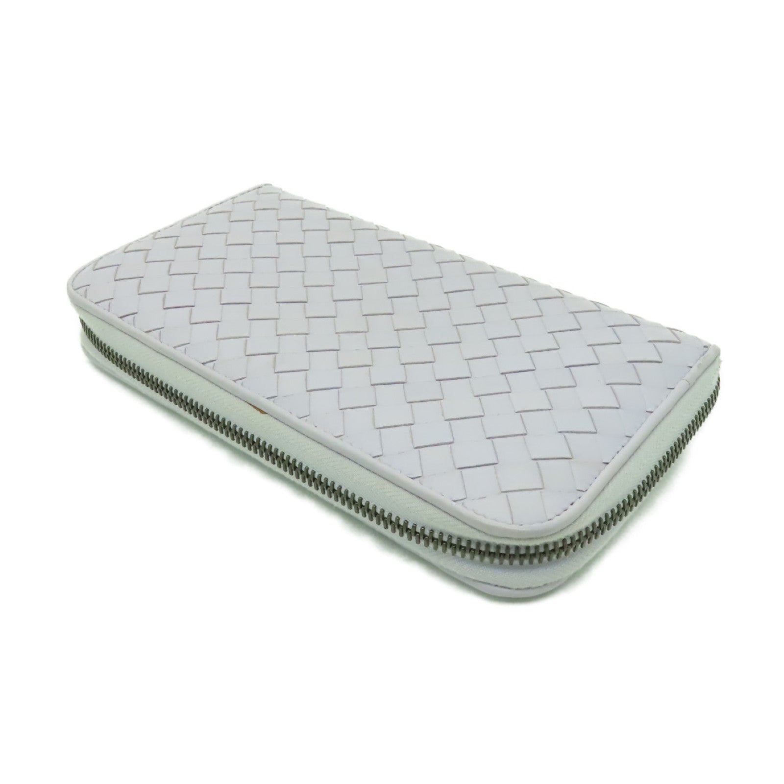 BOTTEGA VENETA 羊皮皮革Long Wallet長錢包淺紫色