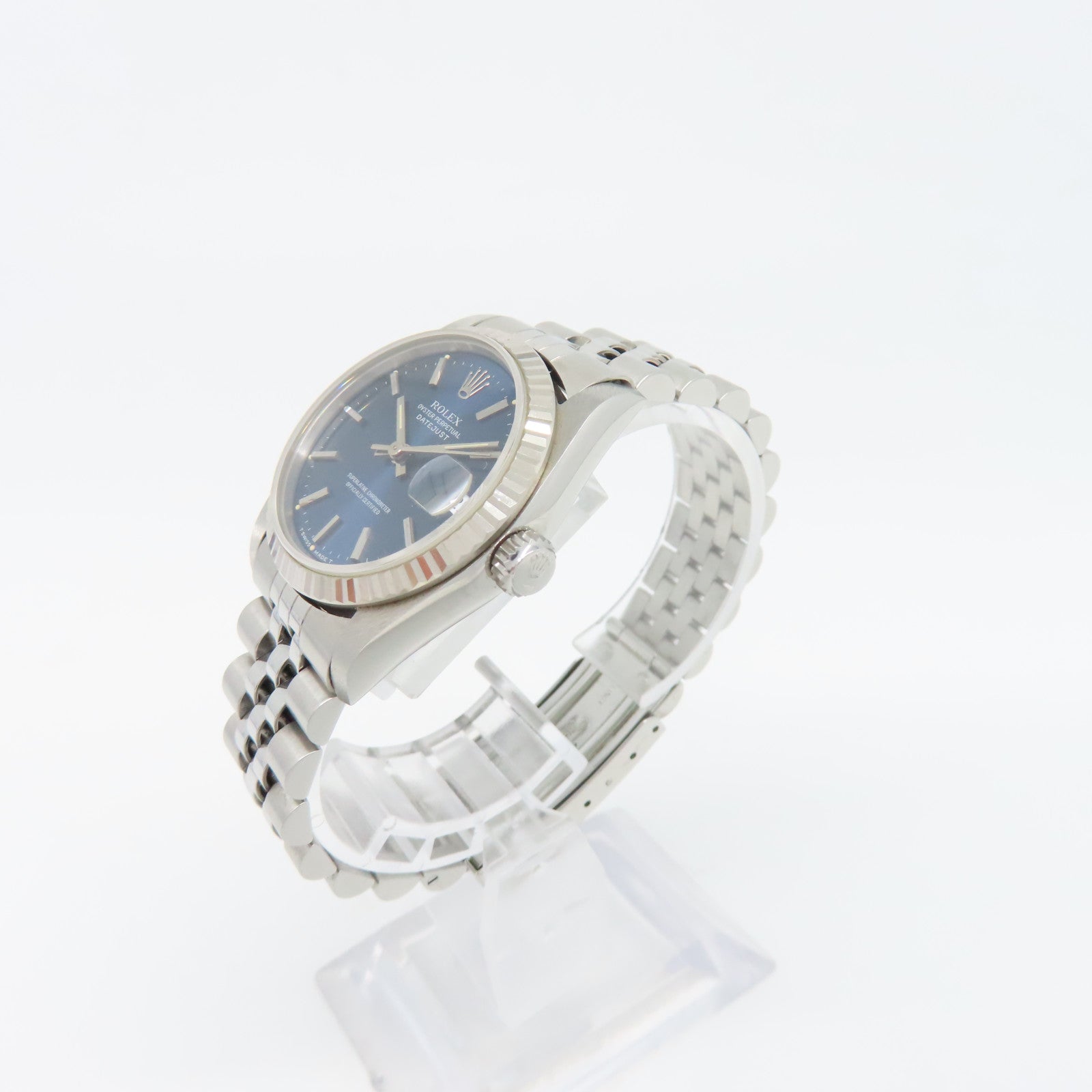 ROLEX Datejust 31mm不鏽鋼自動機芯手錶藍色#15cm
