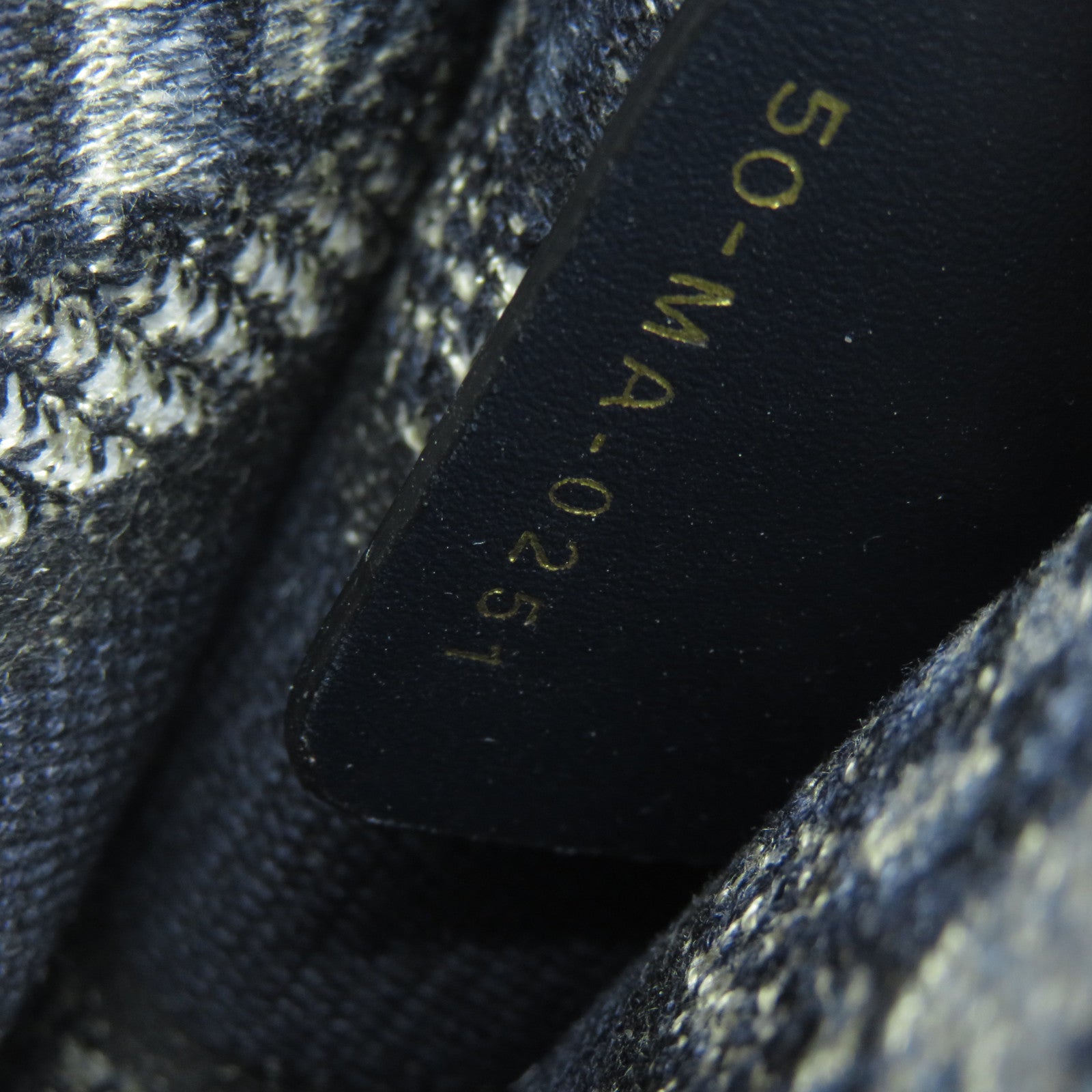 Dior 帆布/Oblique Embroidery Book Tote Mini手挽袋藍色
