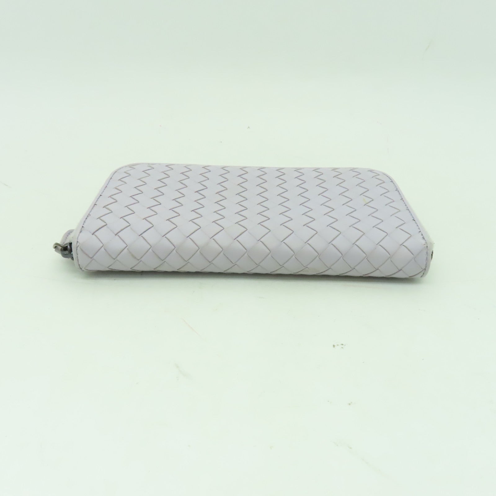 BOTTEGA VENETA 羊皮皮革Long Wallet長錢包淺紫色
