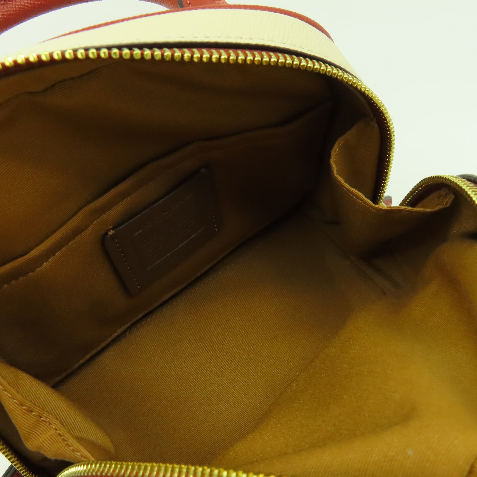 COACH 皮革Sydney Satchel Bag金扣手挽肩背兩用袋粉紅色