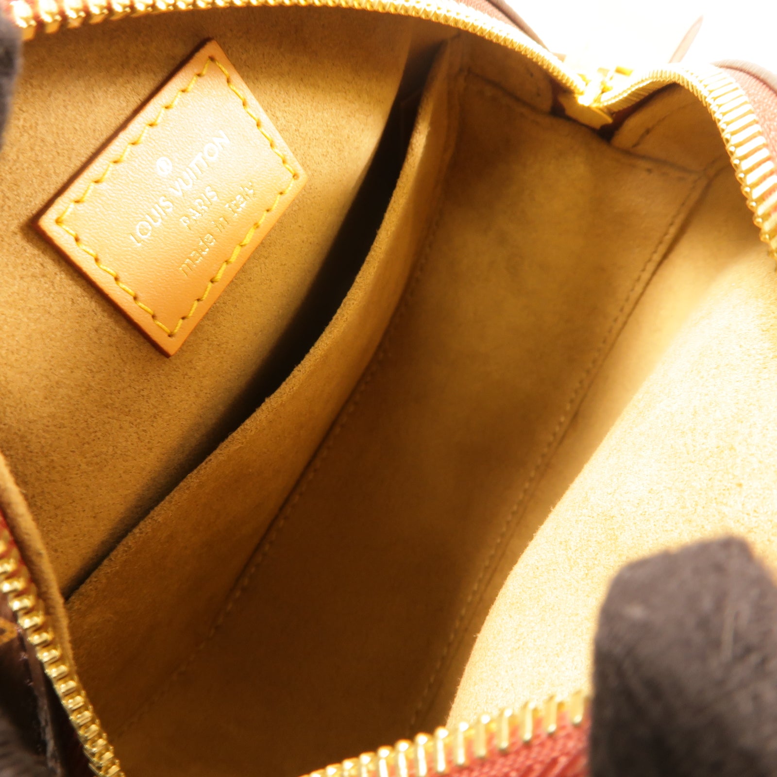 LOUIS VUITTON Monogram Botic Chapeau Souple PM金扣肩背袋啡色