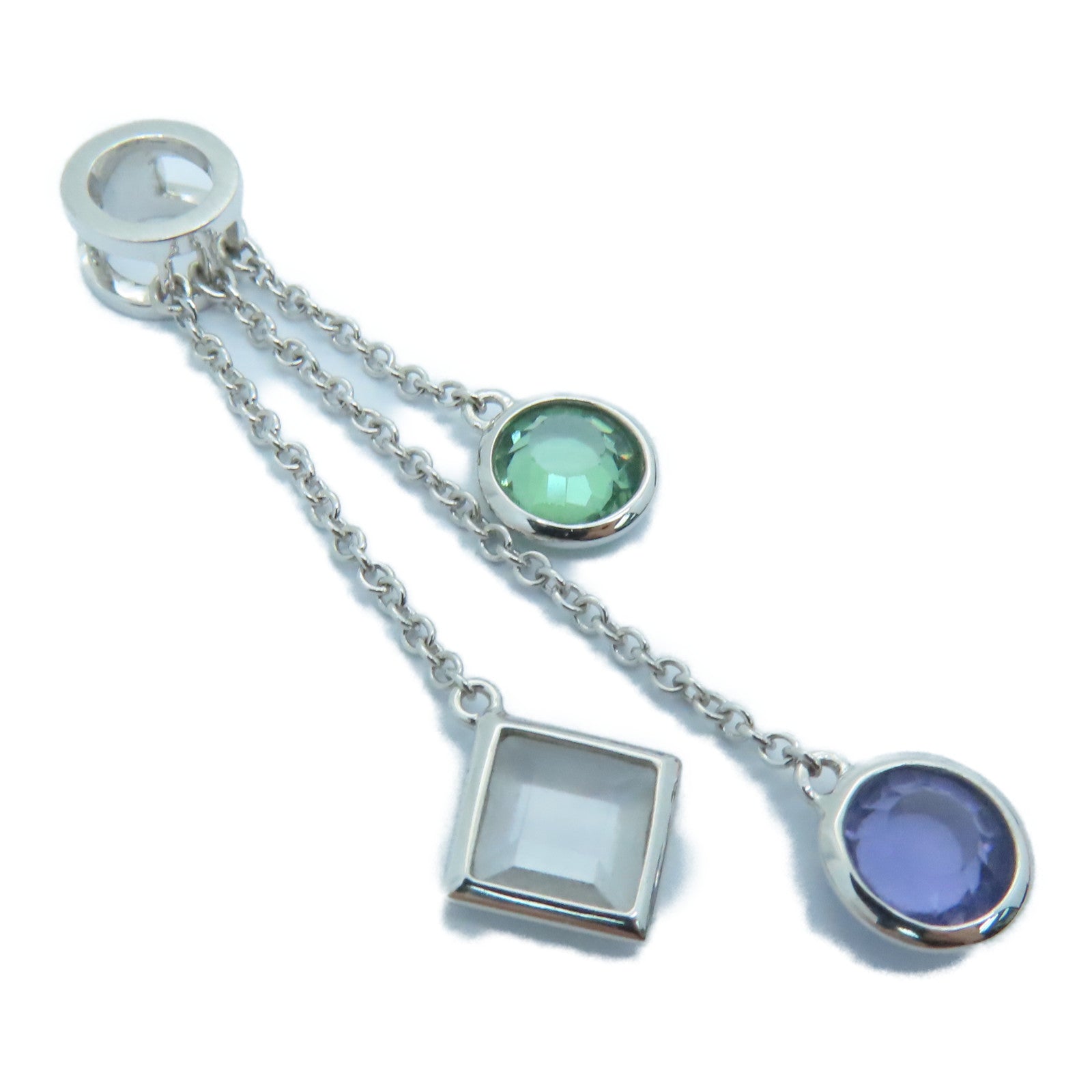 JEWELRY 【激減優惠】18K白金Pendant吊墜紫色/綠色