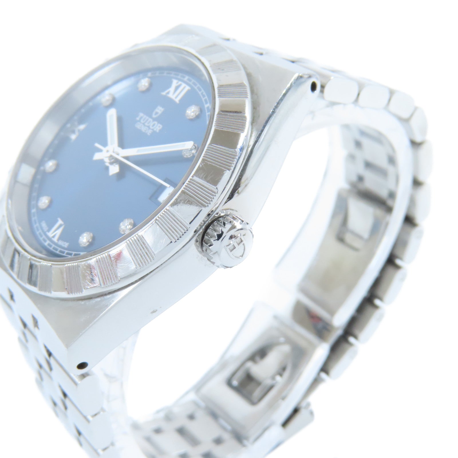 TUDOR Royal不鏽鋼手錶自動機芯藍色