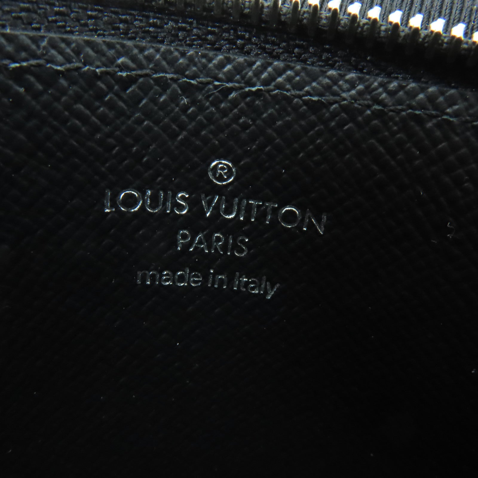 LOUIS VUITTON Monogram Eclipse Coin Case銀扣零錢包黒色