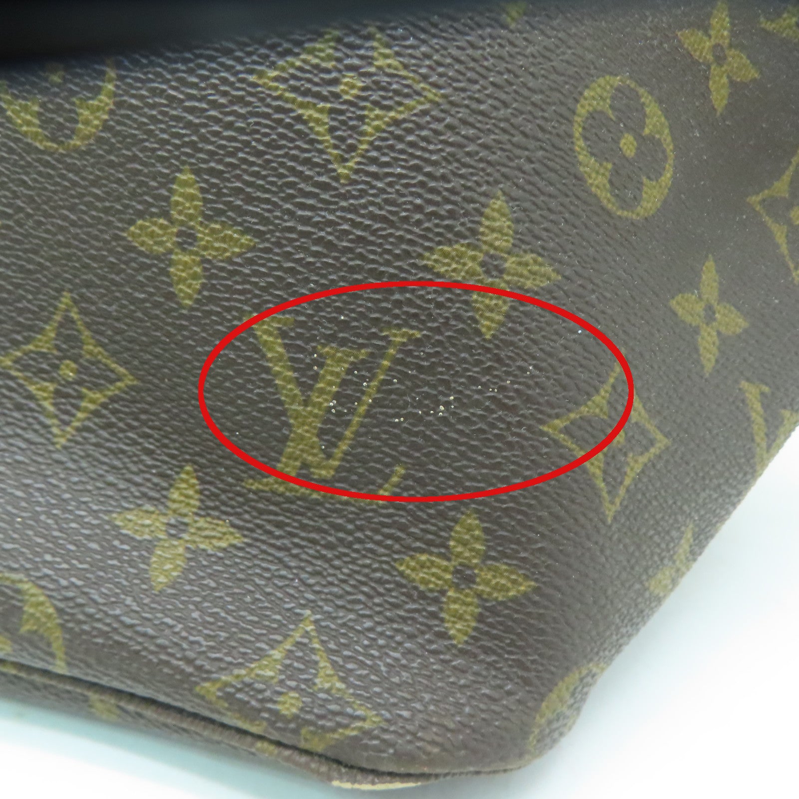 LOUIS VUITTON Monogram Neverfull GM金扣手挽肩背兩用袋啡色