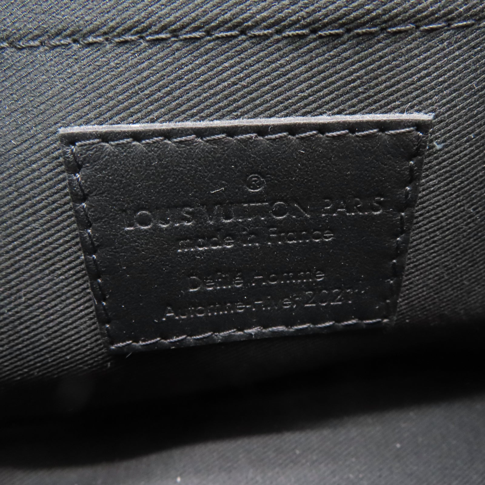LOUIS VUITTON 牛皮皮革Mini Soft Trunk链带肩背袋黑色