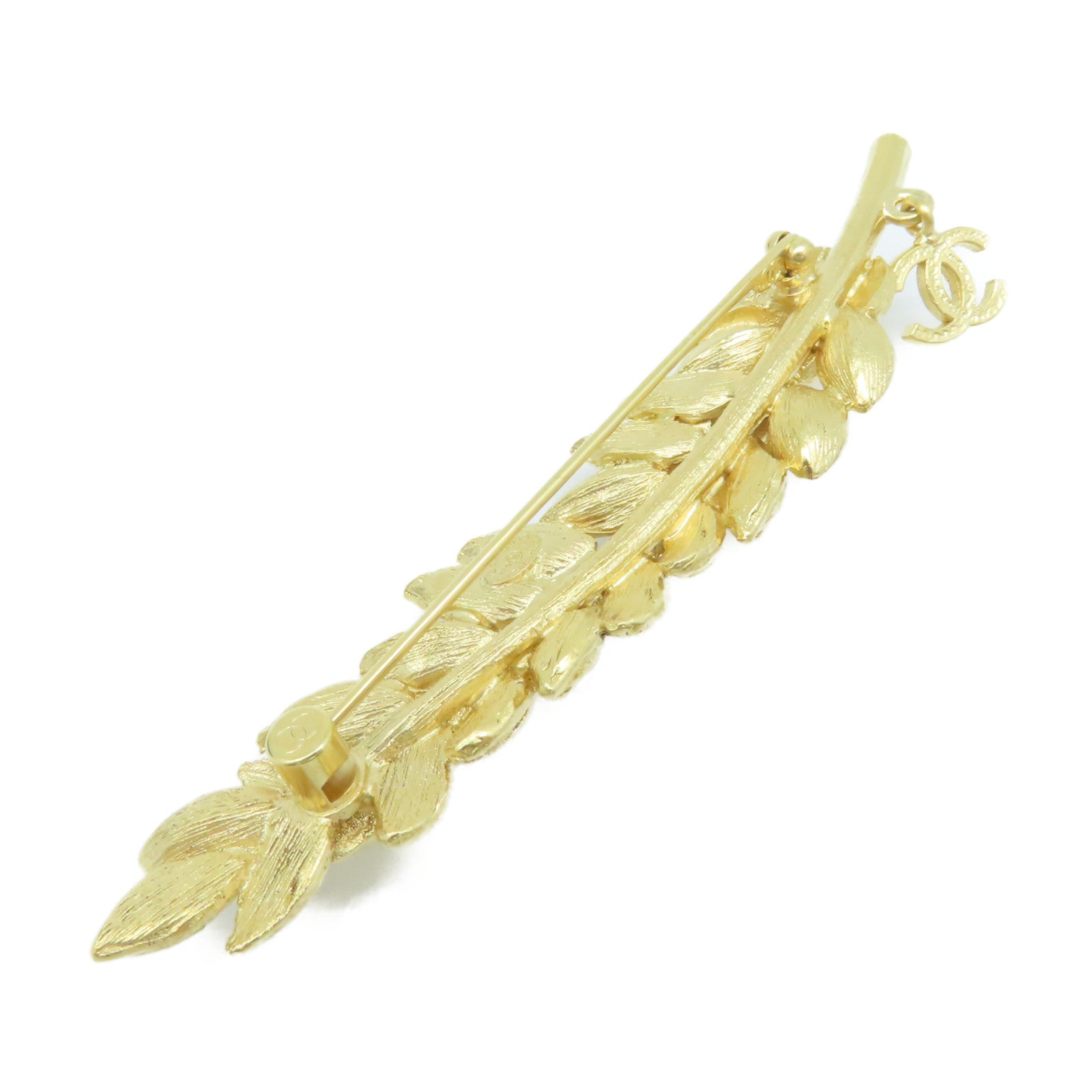 CHANEL 金屬Brooch胸針金色