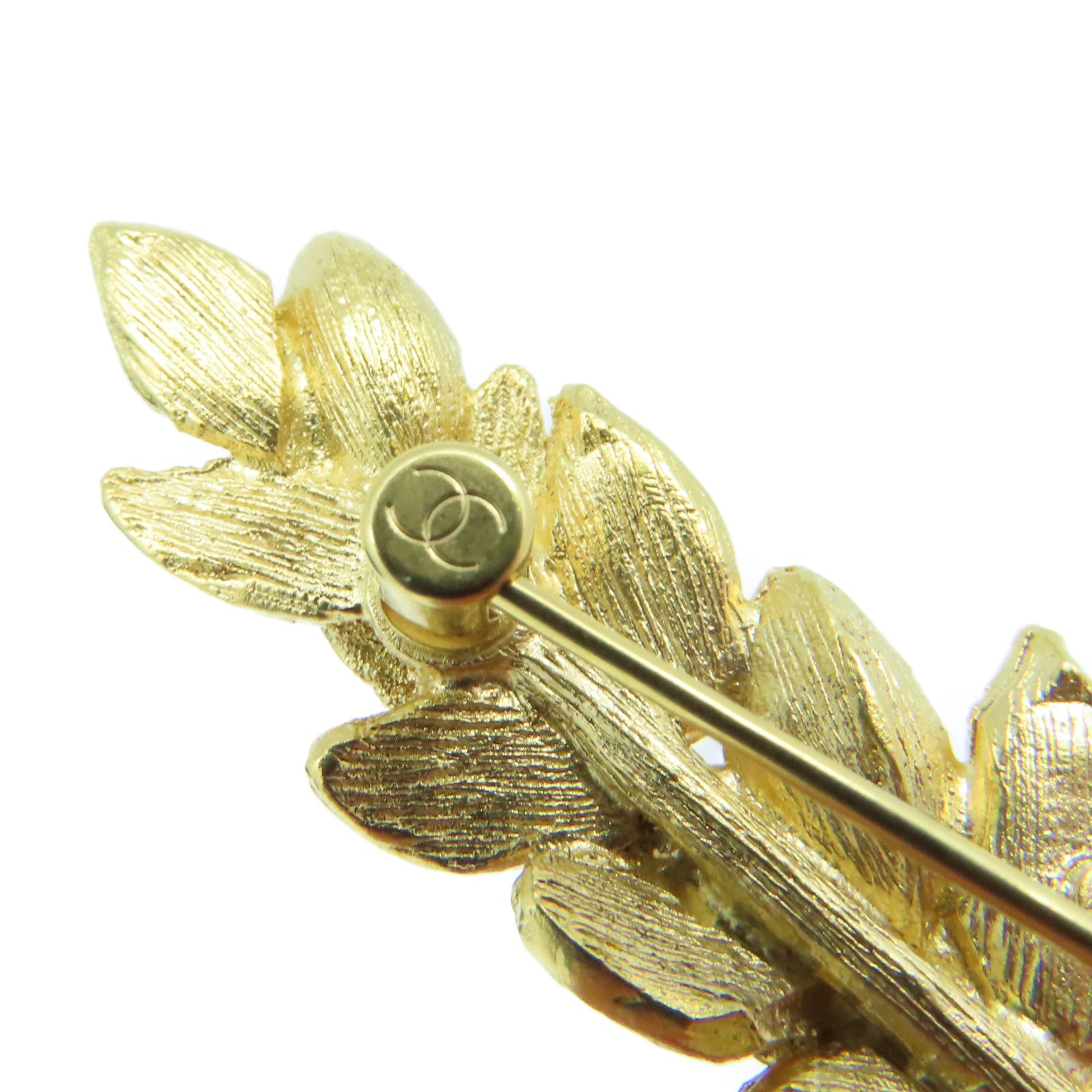 CHANEL 金屬Brooch胸針金色