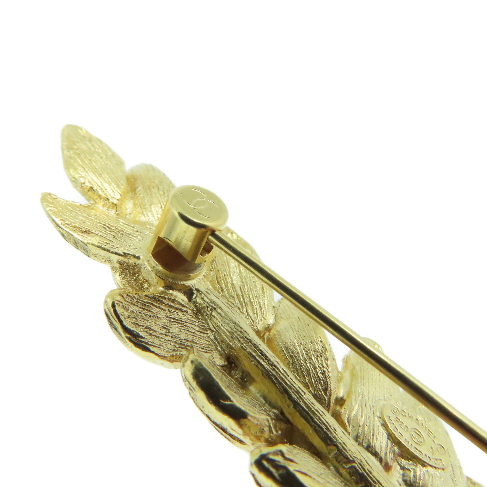 CHANEL 金屬Brooch胸針金色