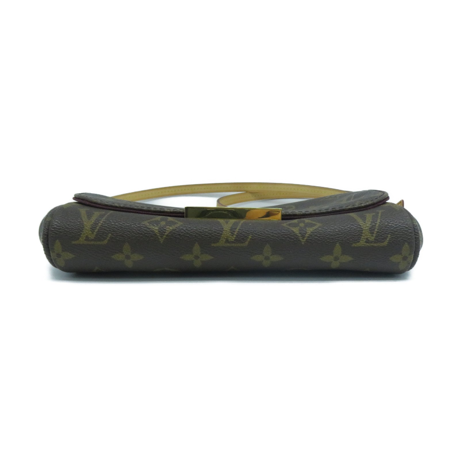 LOUIS VUITTON Monogram Favorite MM金扣手挽肩背兩用袋啡色