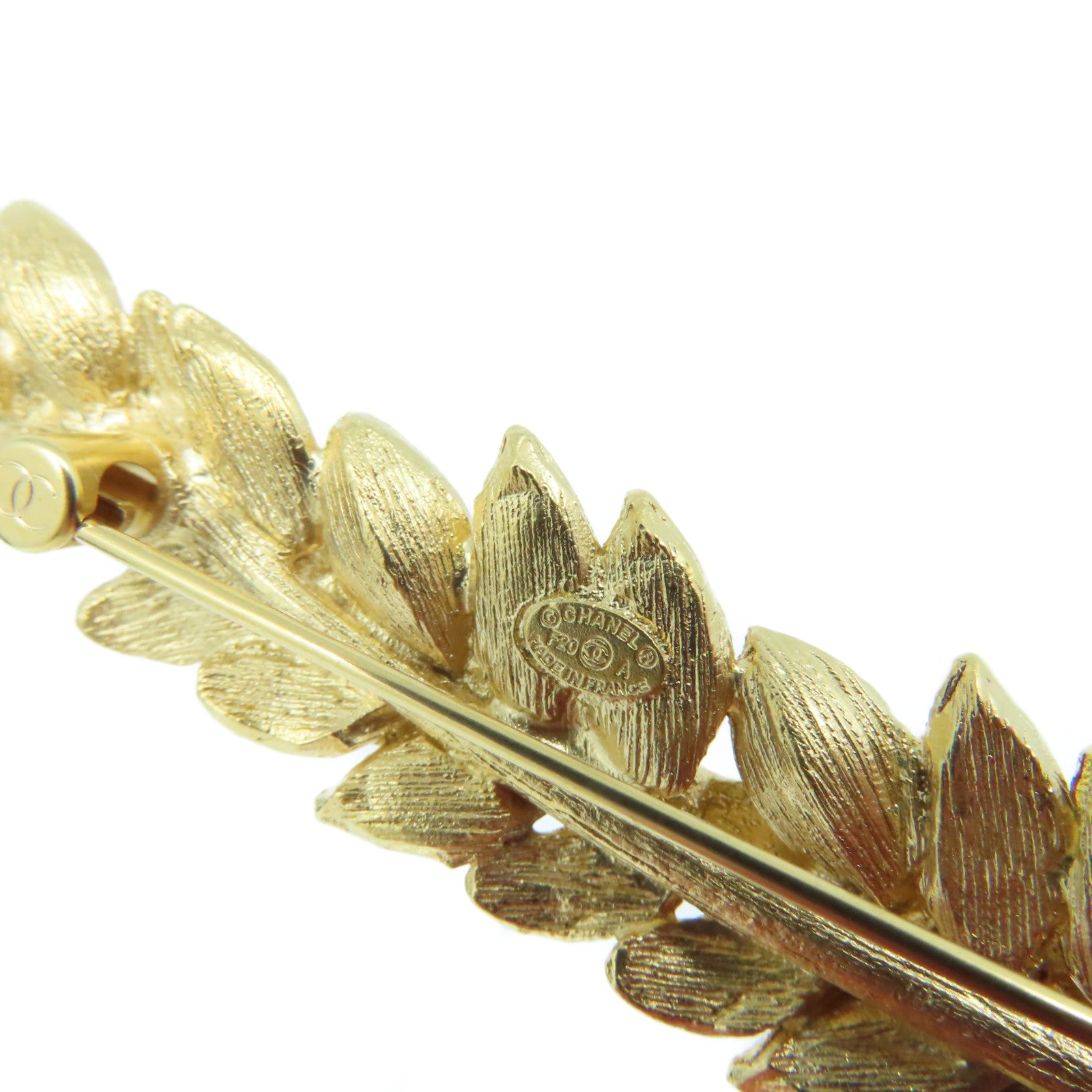 CHANEL 金屬Brooch胸針金色