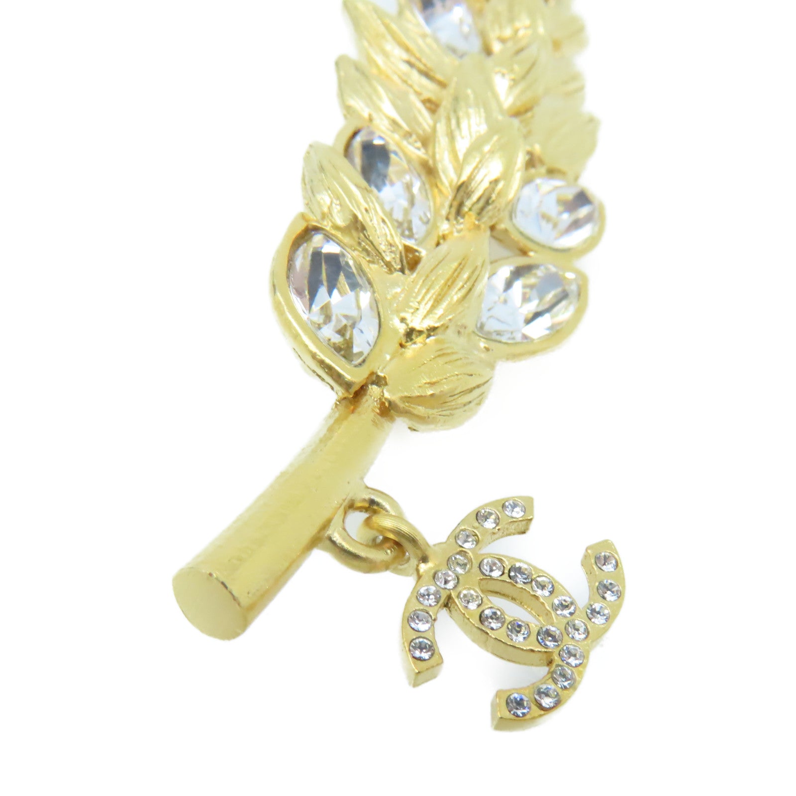 CHANEL 金屬Brooch胸針金色