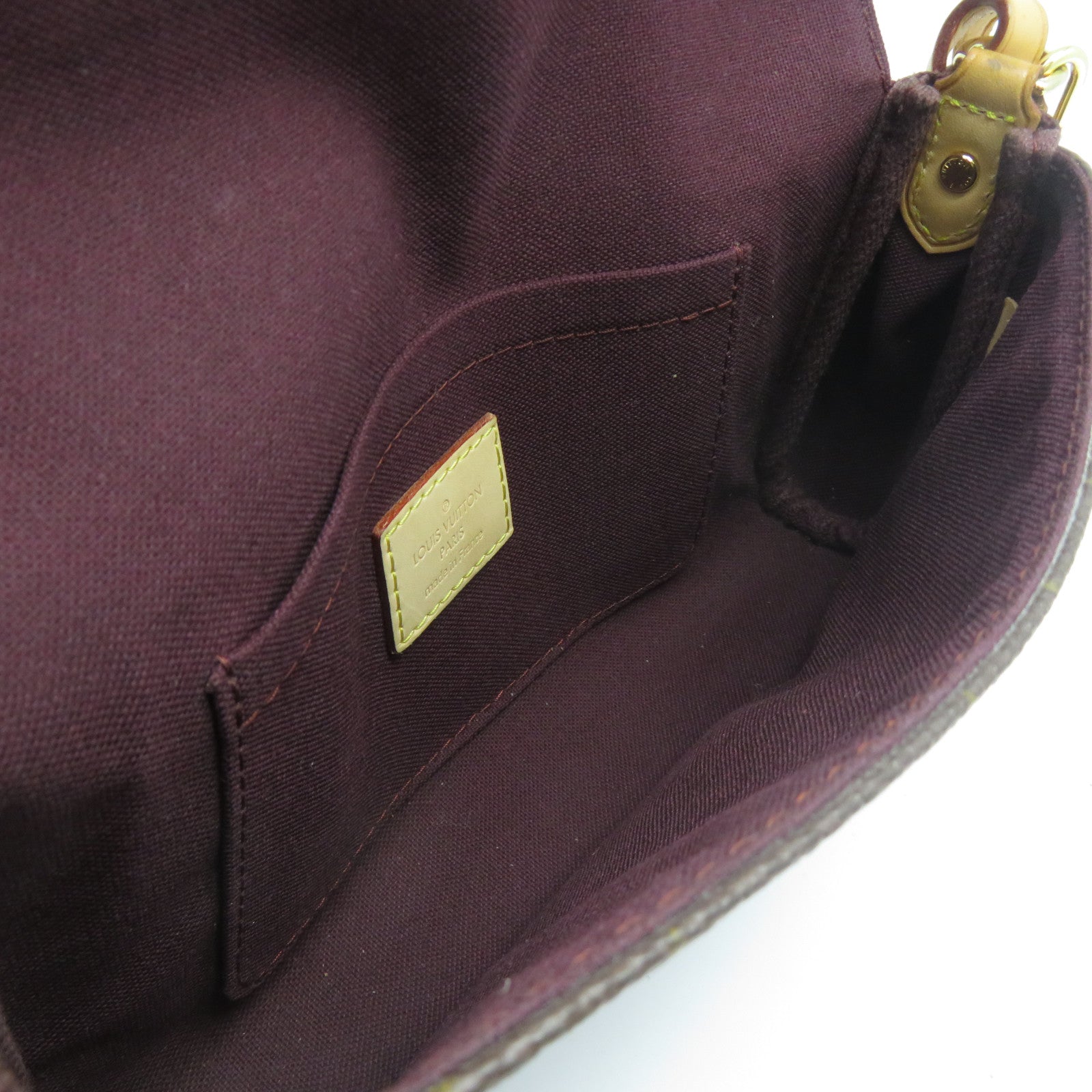LOUIS VUITTON Monogram Favorite MM金扣手挽肩背兩用袋啡色
