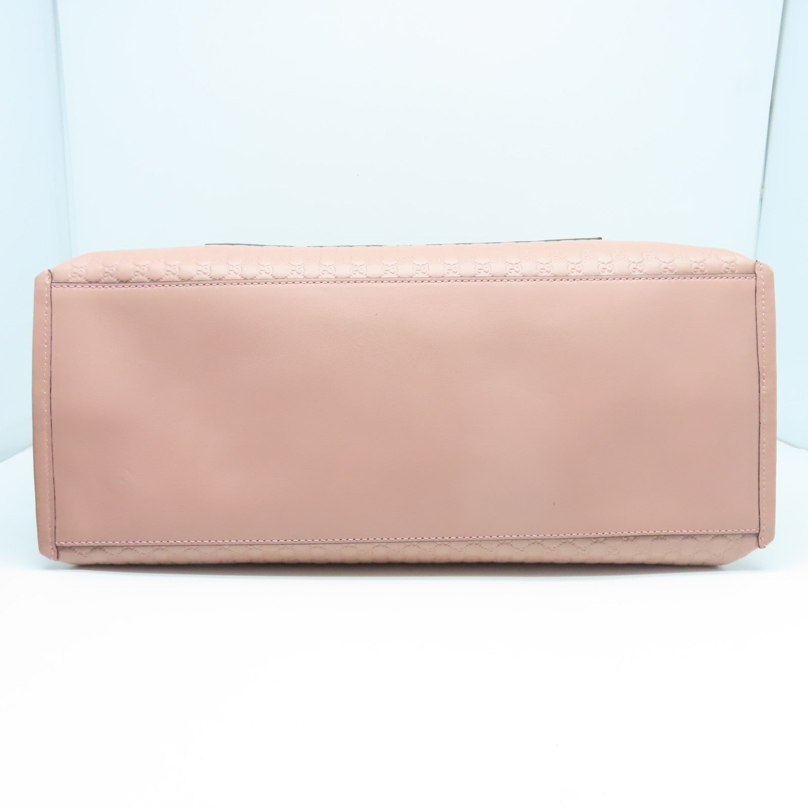 GUCCI Guccissima 2 Way Shoulder金扣手挽肩背兩用袋粉紅色