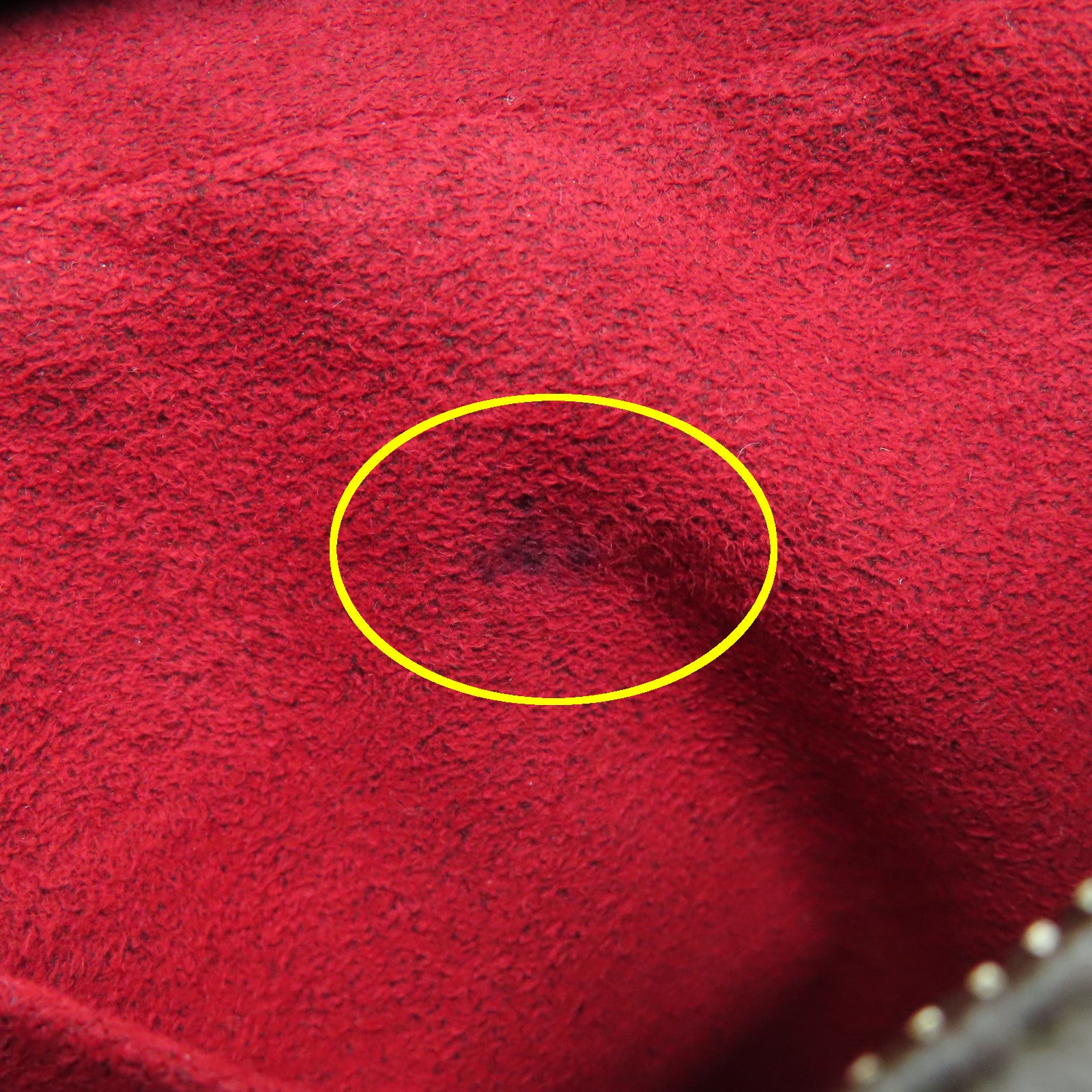 LOUIS VUITTON Monogram Croissant MM金扣手挽肩背两用袋啡色