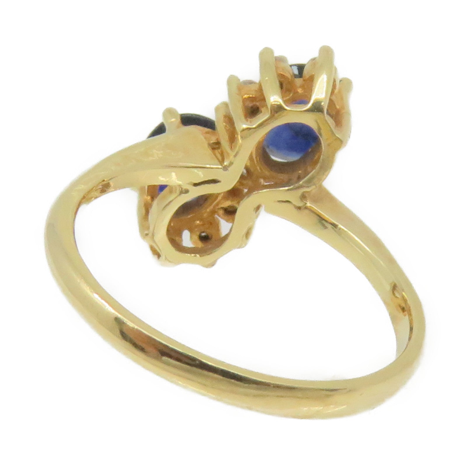 JEWELRY 18K黃金/藍寶石Sapphire Ring戒指US#5.5