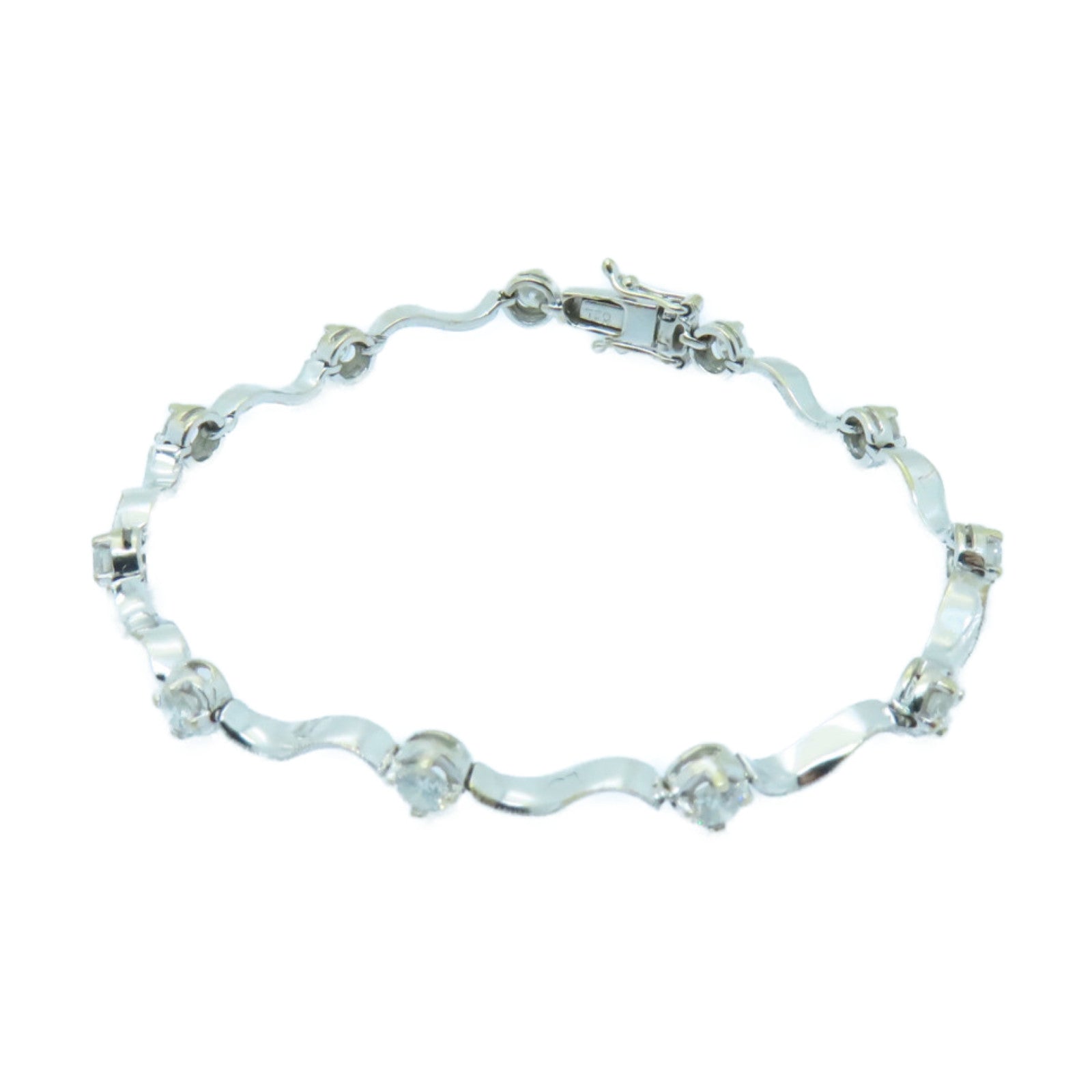 JEWELRY 【激減優惠】18K白金Diamond Bracelet 1.76ct鑽石手鏈