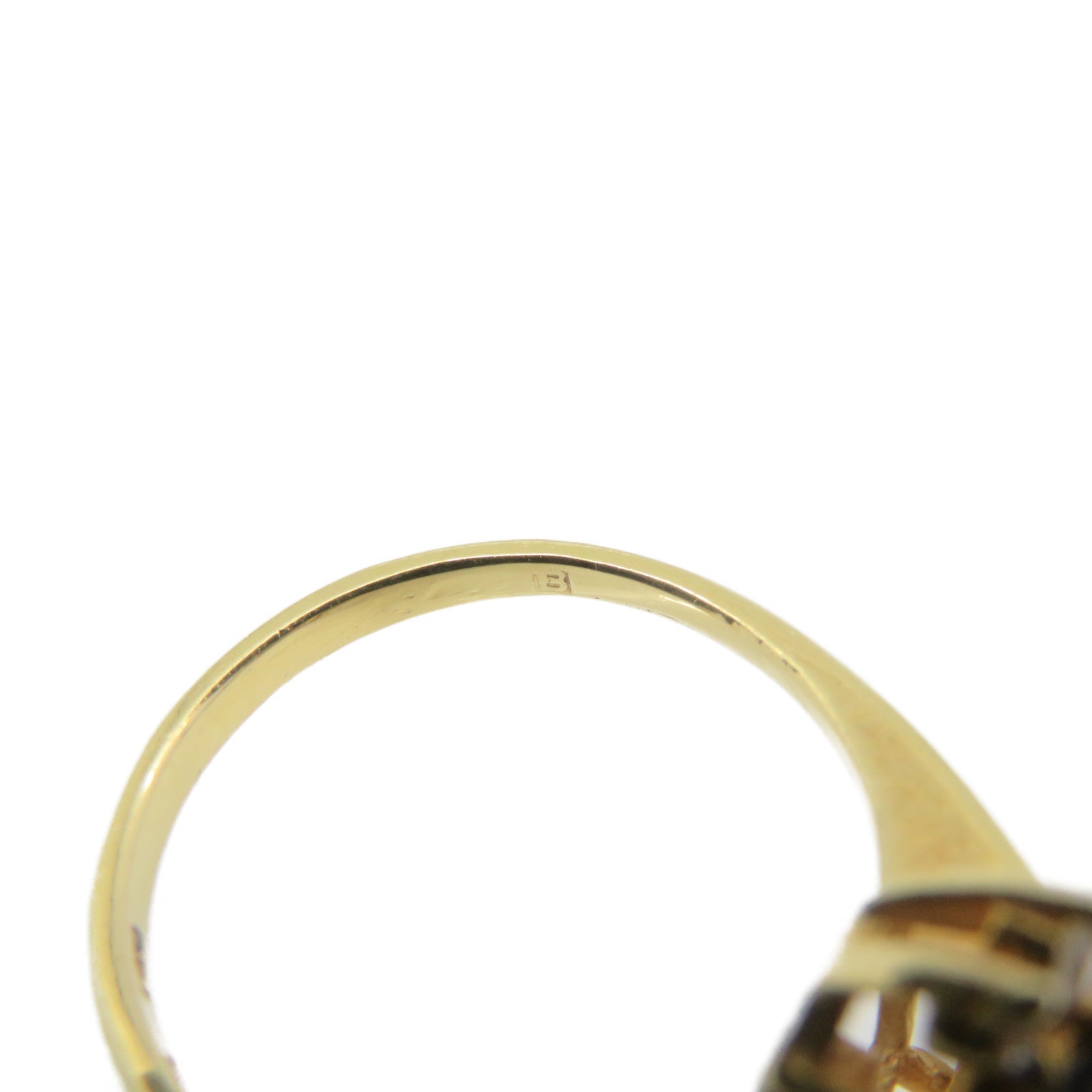 JEWELRY 18K黃金/藍寶石Sapphire Ring戒指US#5.5