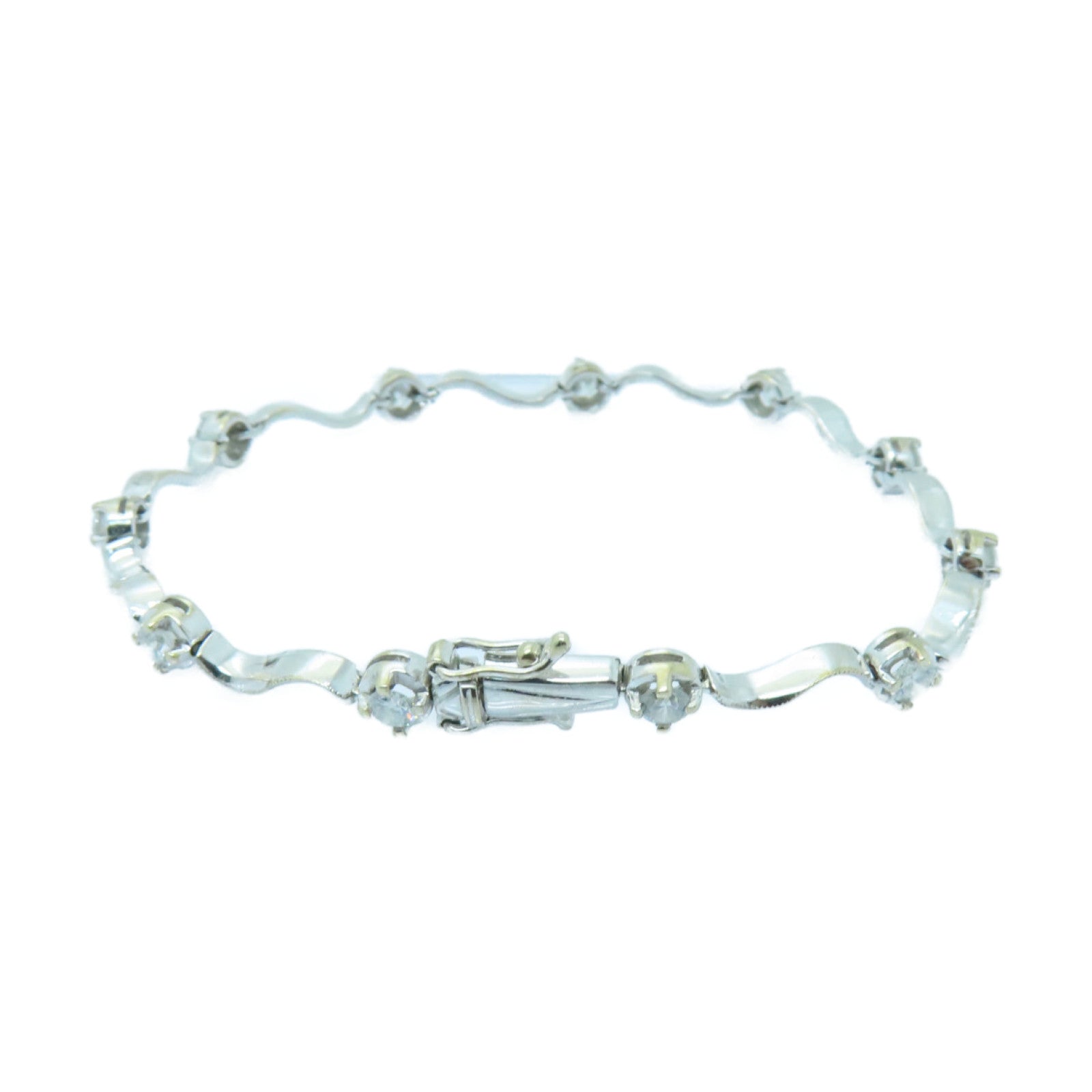 JEWELRY 【激減優惠】18K白金Diamond Bracelet 1.76ct鑽石手鏈