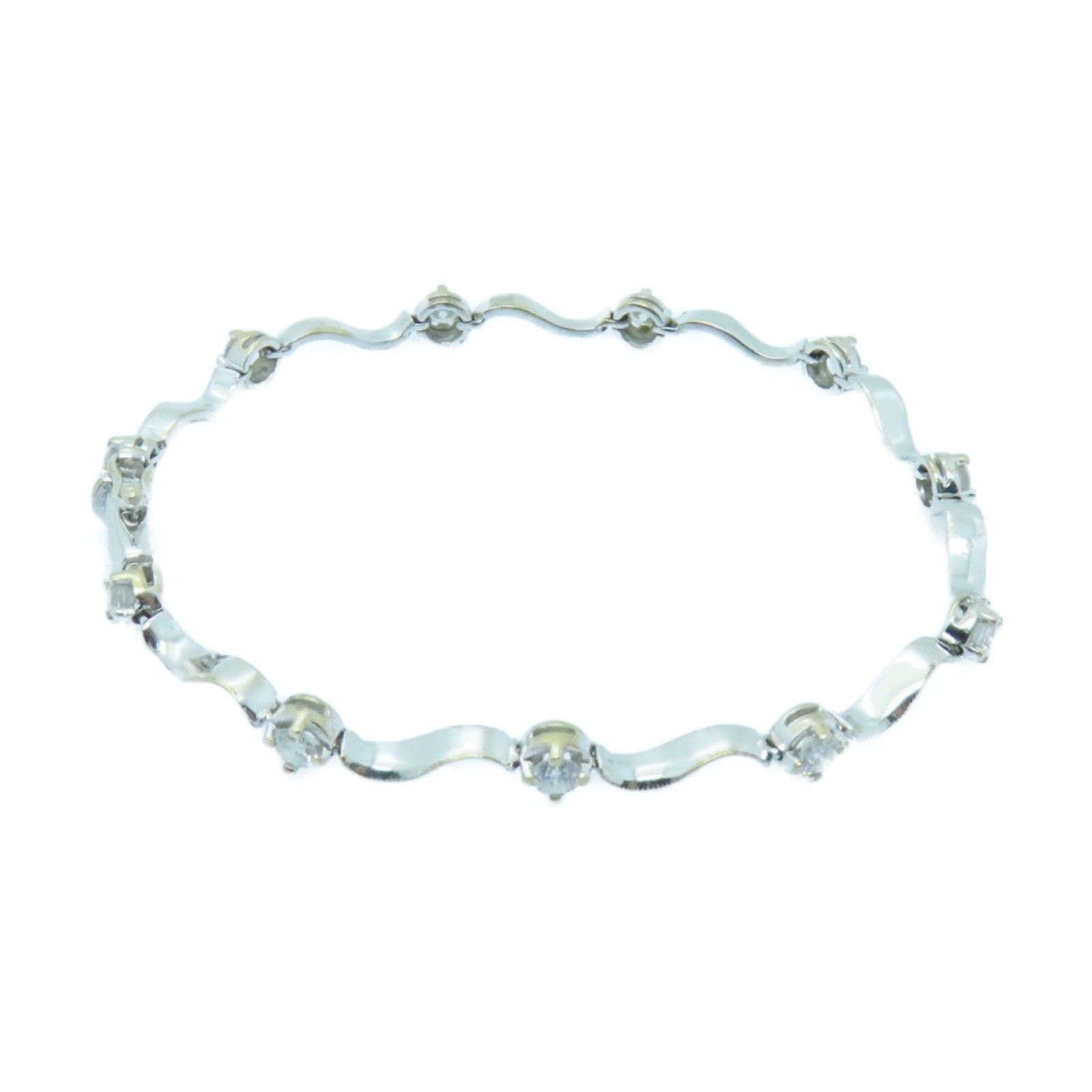 JEWELRY 【激減優惠】18K白金Diamond Bracelet 1.76ct鑽石手鏈