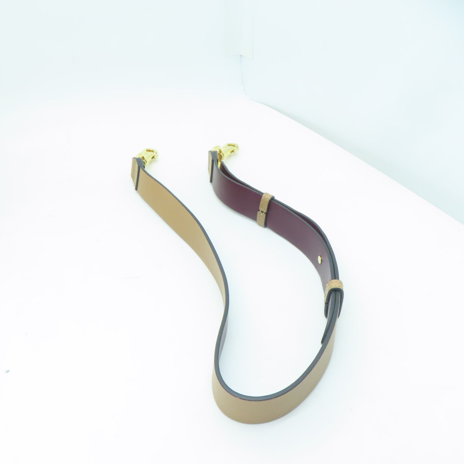 BURBERRY 牛皮皮革2Way Shoulder金扣手挽肩背兩用袋啡色