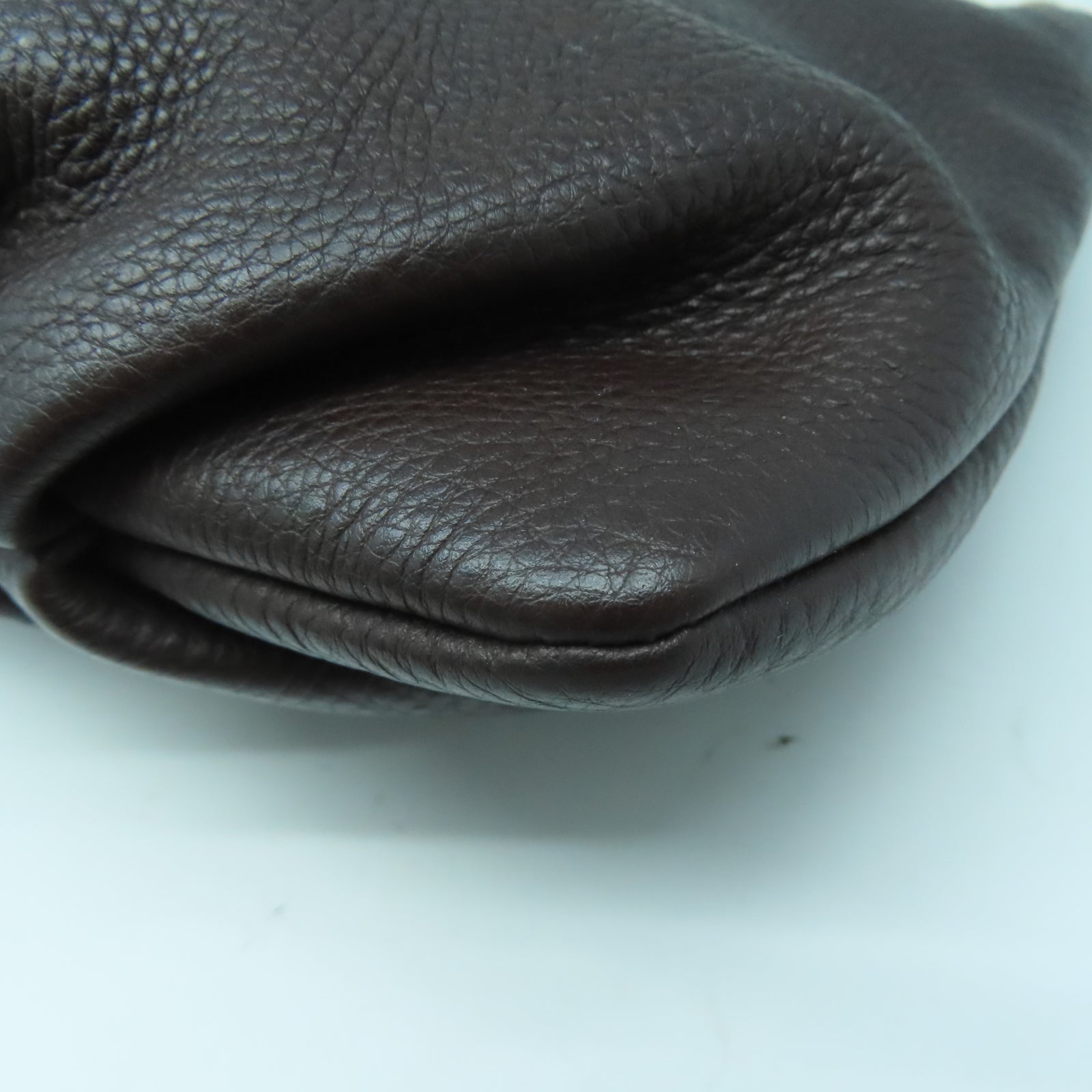 MARC BY MARC JACOBS 【激減優惠】牛皮皮革Shoulder Bag金扣肩背袋啡色