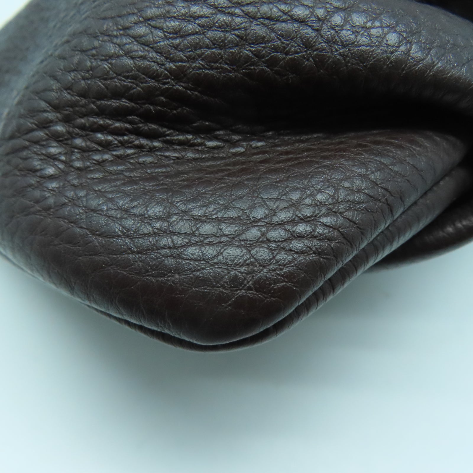 MARC BY MARC JACOBS 【激減優惠】牛皮皮革Shoulder Bag金扣肩背袋啡色