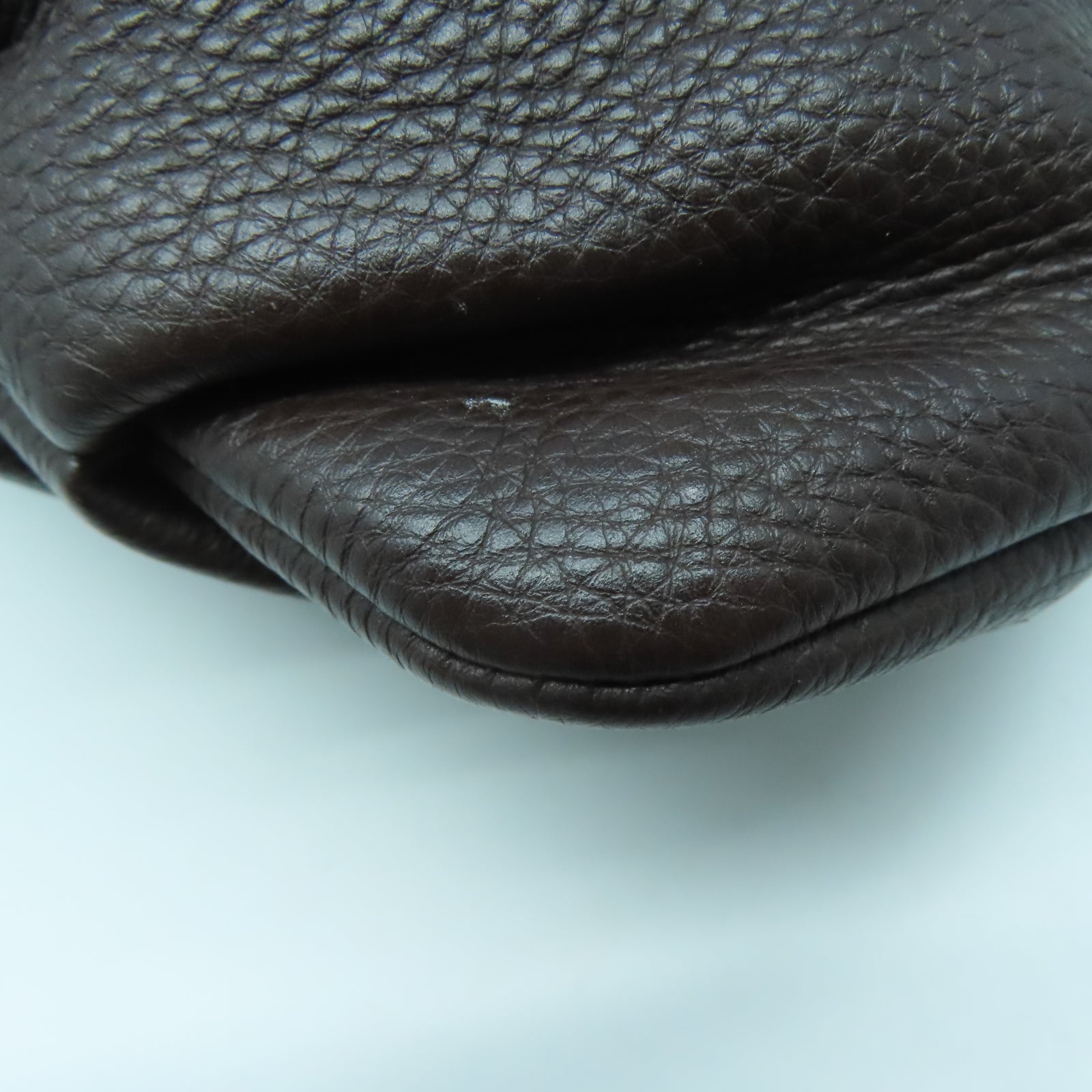 MARC BY MARC JACOBS 【激減優惠】牛皮皮革Shoulder Bag金扣肩背袋啡色