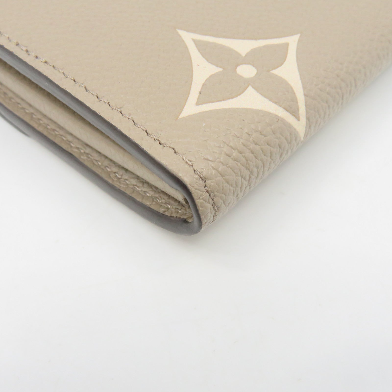 LOUIS VUITTON Mono Empreinte Sarah Wallet長錢包新杏色
