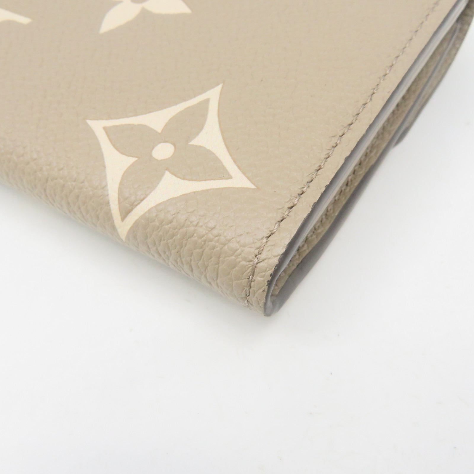LOUIS VUITTON Mono Empreinte Sarah Wallet長錢包新杏色
