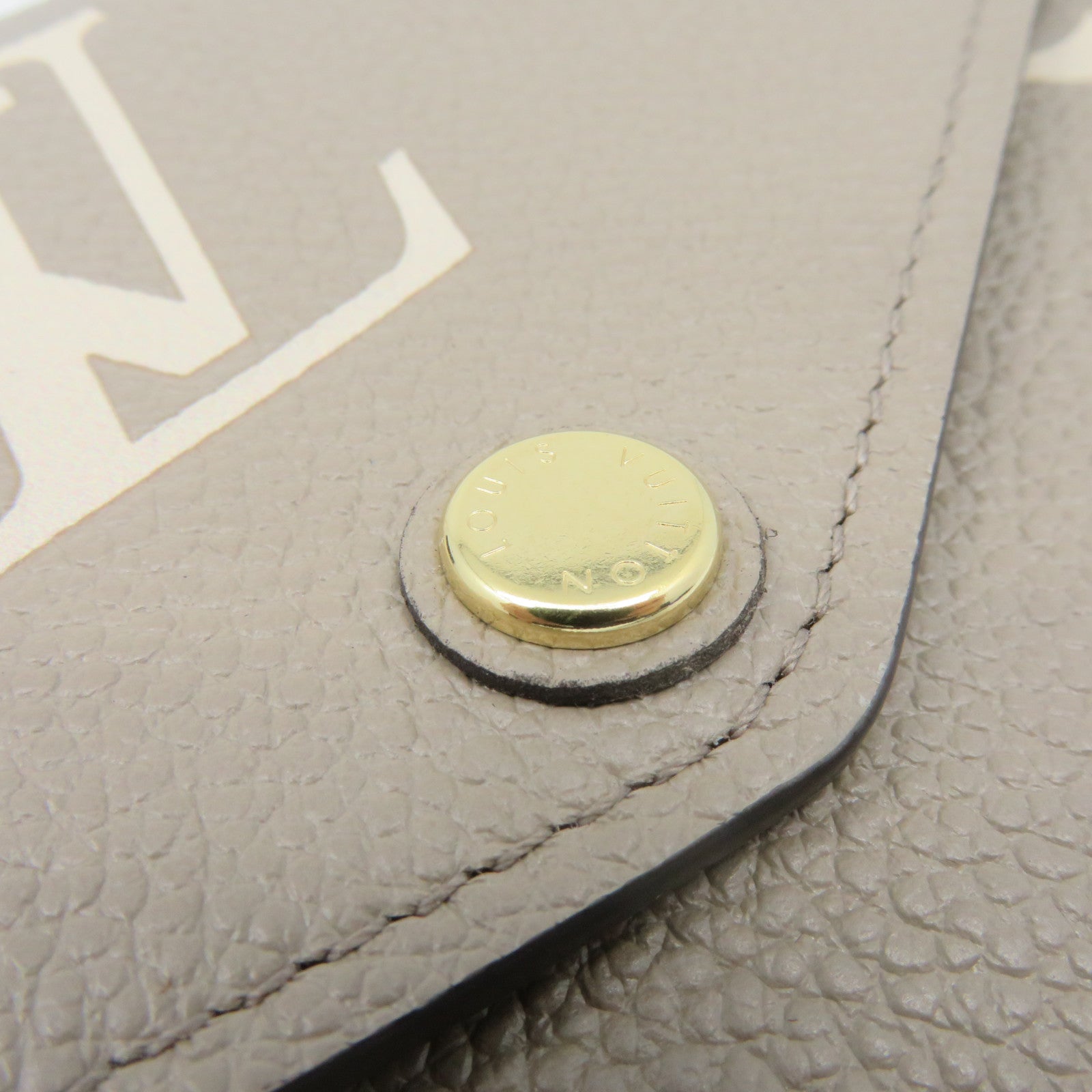 LOUIS VUITTON Mono Empreinte Sarah Wallet長錢包新杏色