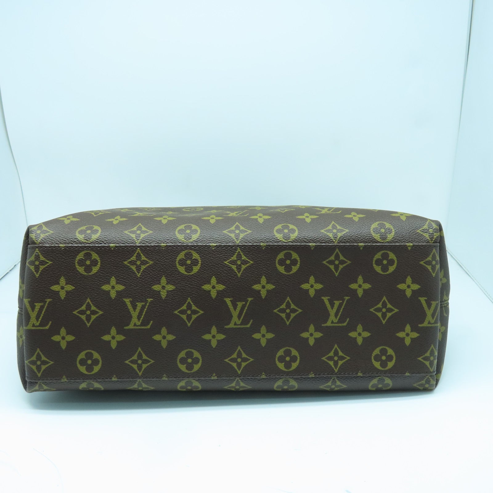 LOUIS VUITTON Monogram Tuileries金扣肩背袋棕色/黑色/红色