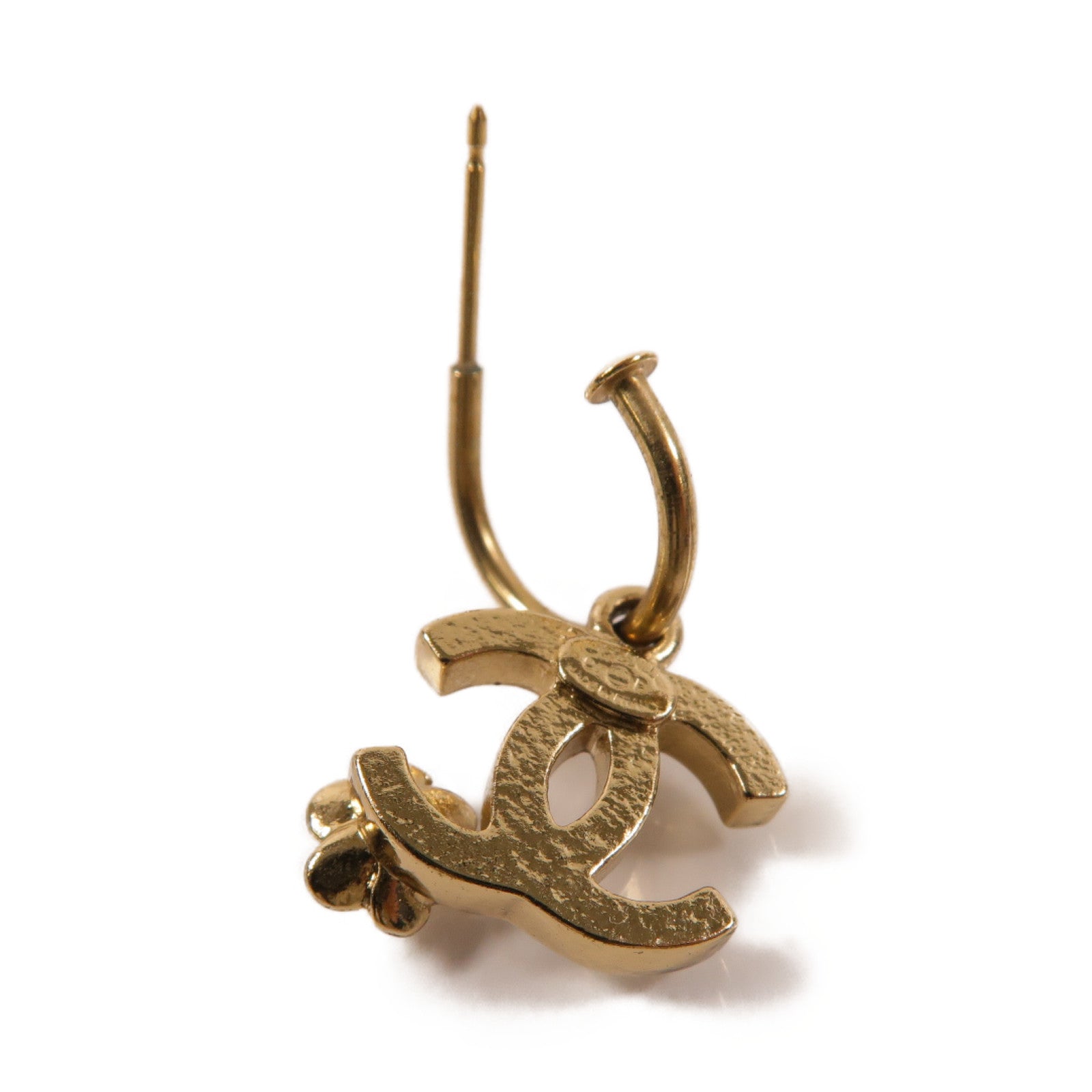 CHANEL 金屬Earrings耳環金色