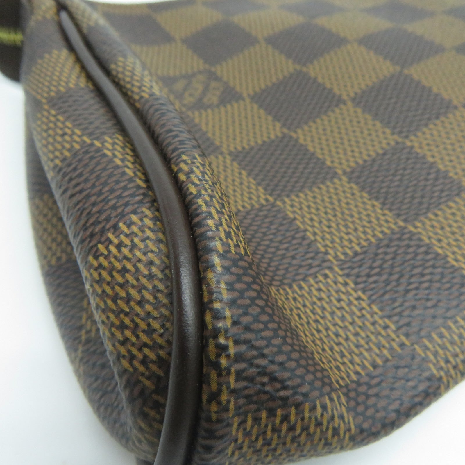 LOUIS VUITTON Damier Eva金扣手挽肩背兩用袋啡色
