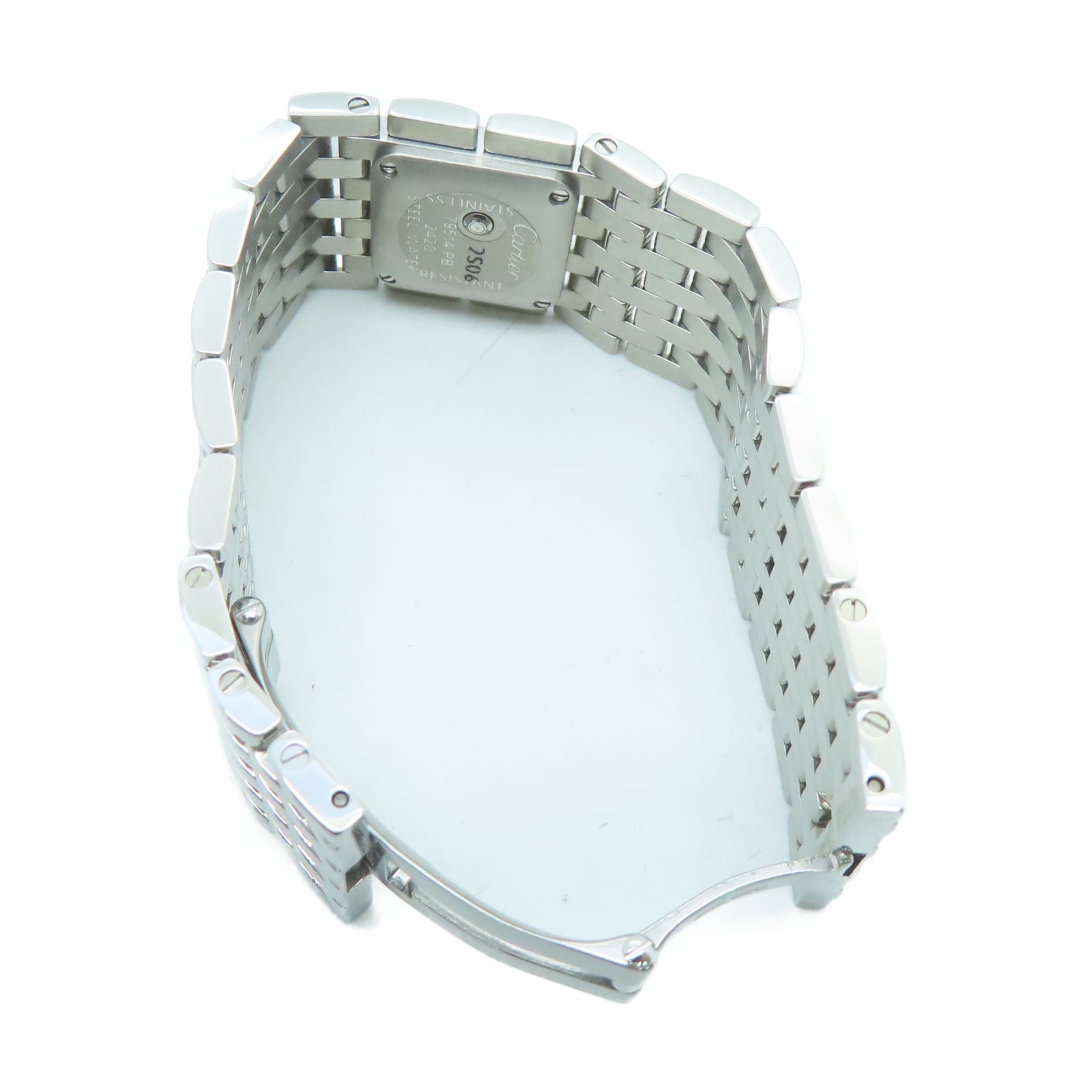 CARTIER Panthere Ruban Pink/Mop不锈钢手表石英机芯粉红色