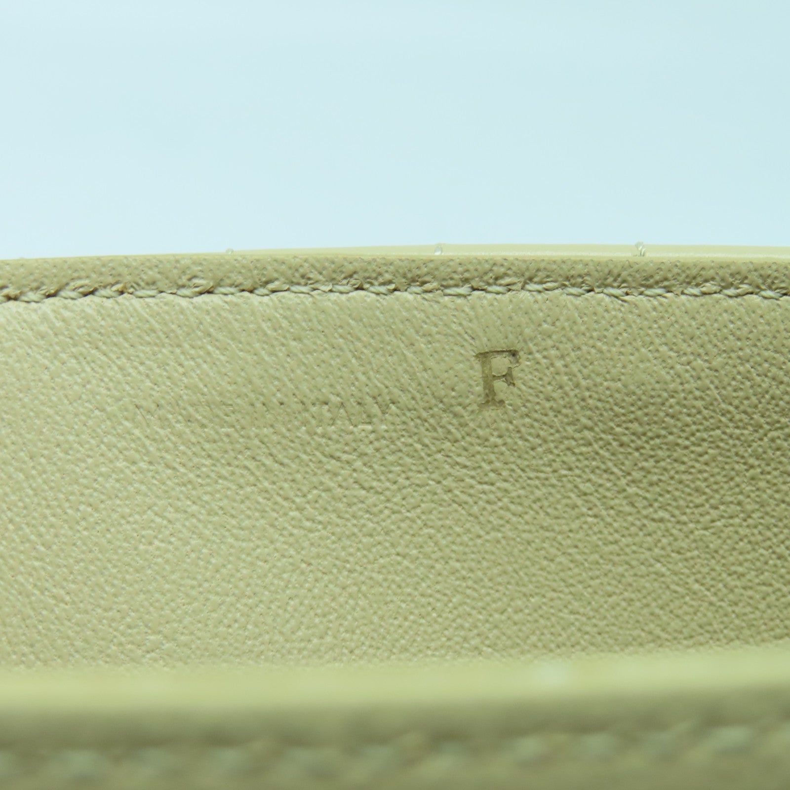 CELINE Leather C Bag Gold Buckle Chain Shoulder Bag Taupe/Black