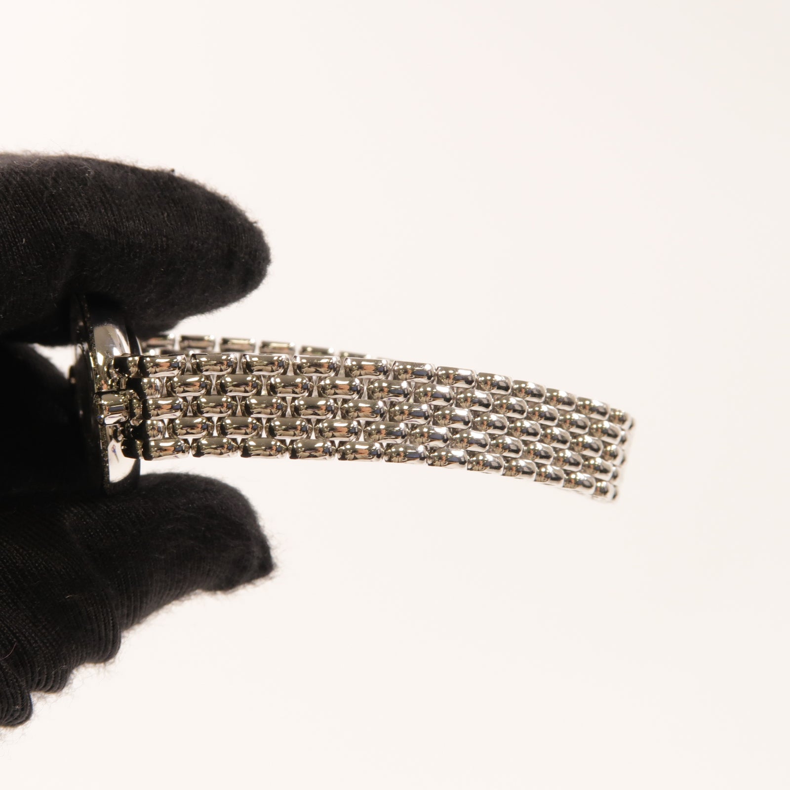 Chopard Happy Diamond 18K白金/鑽石手錶石英機芯白色/銀色